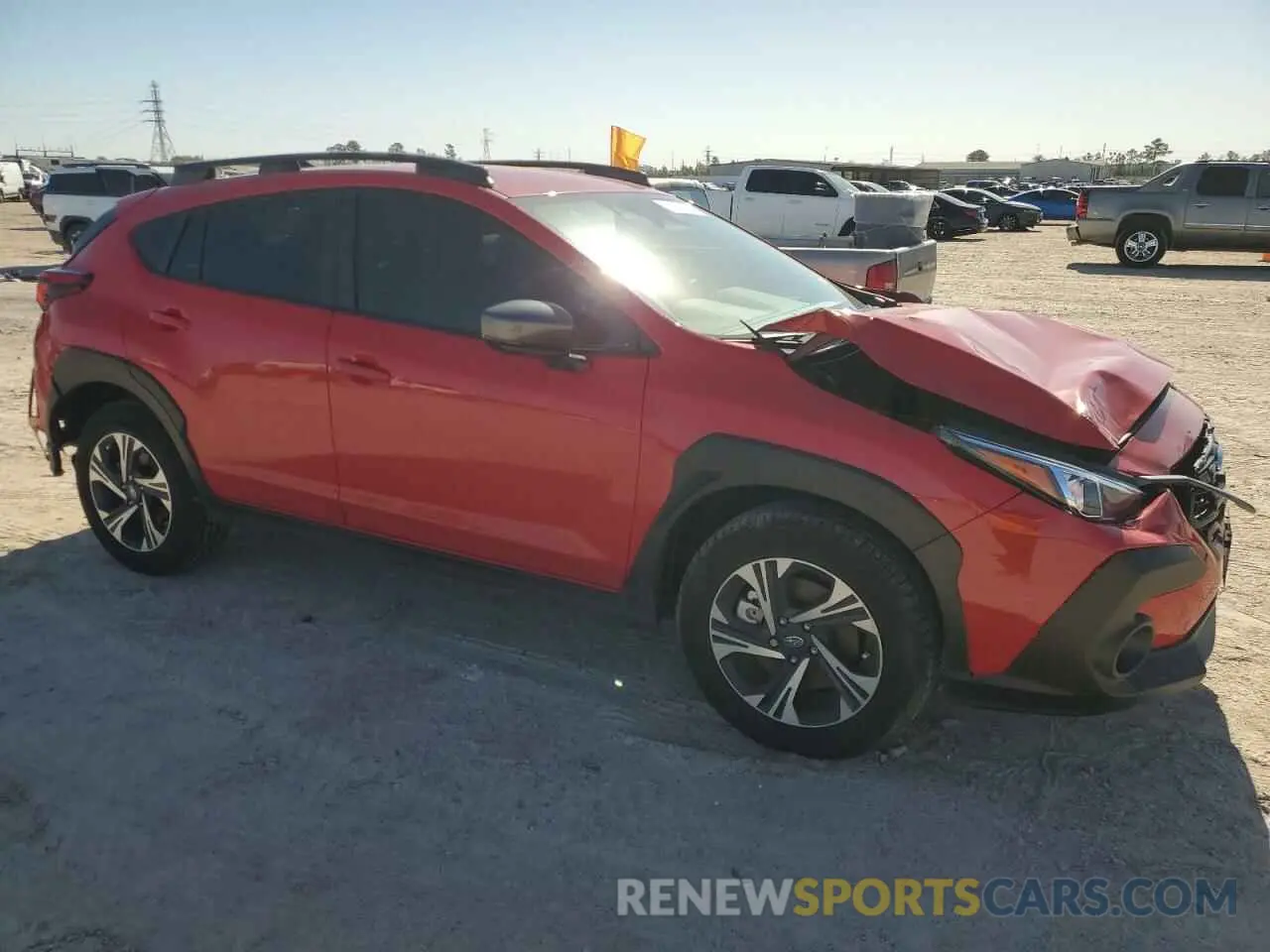 4 Photograph of a damaged car JF2GUADC6R8859798 SUBARU CROSSTREK 2024