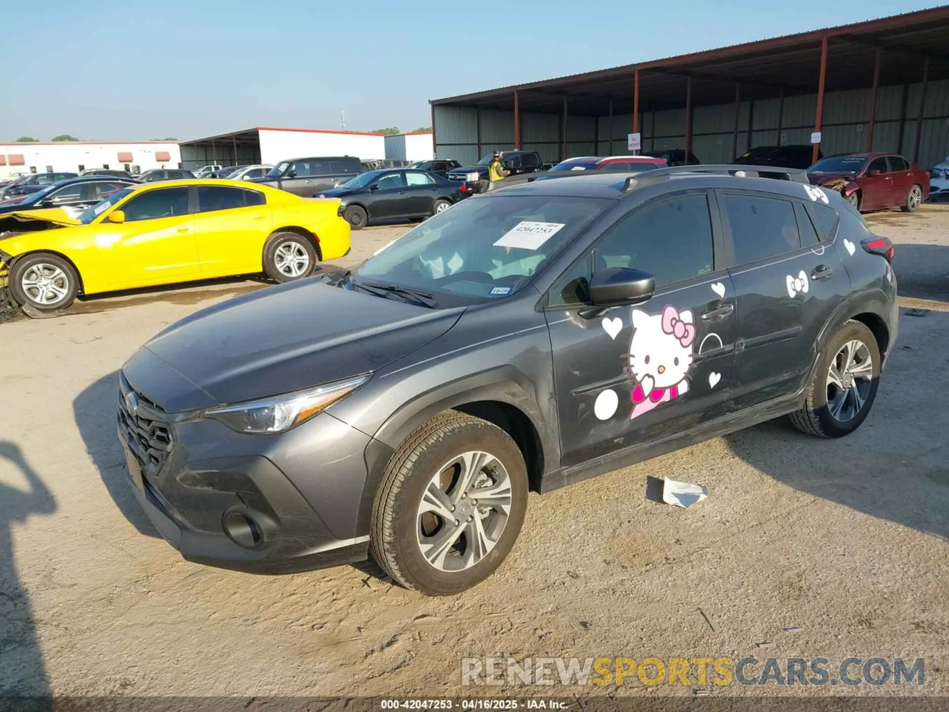 2 Photograph of a damaged car JF2GUADC6R8861275 SUBARU CROSSTREK 2024