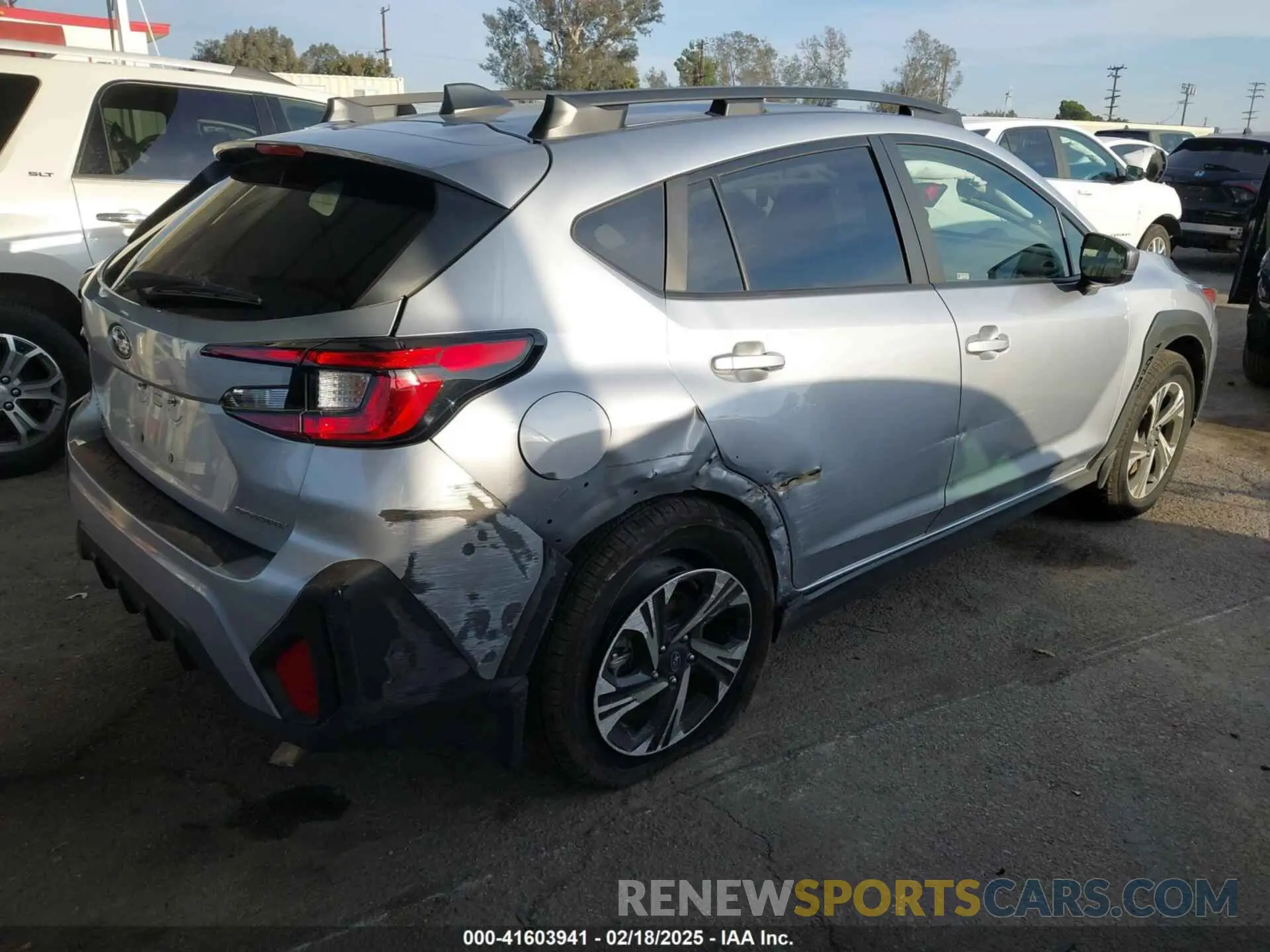 4 Photograph of a damaged car JF2GUADC6RH222023 SUBARU CROSSTREK 2024