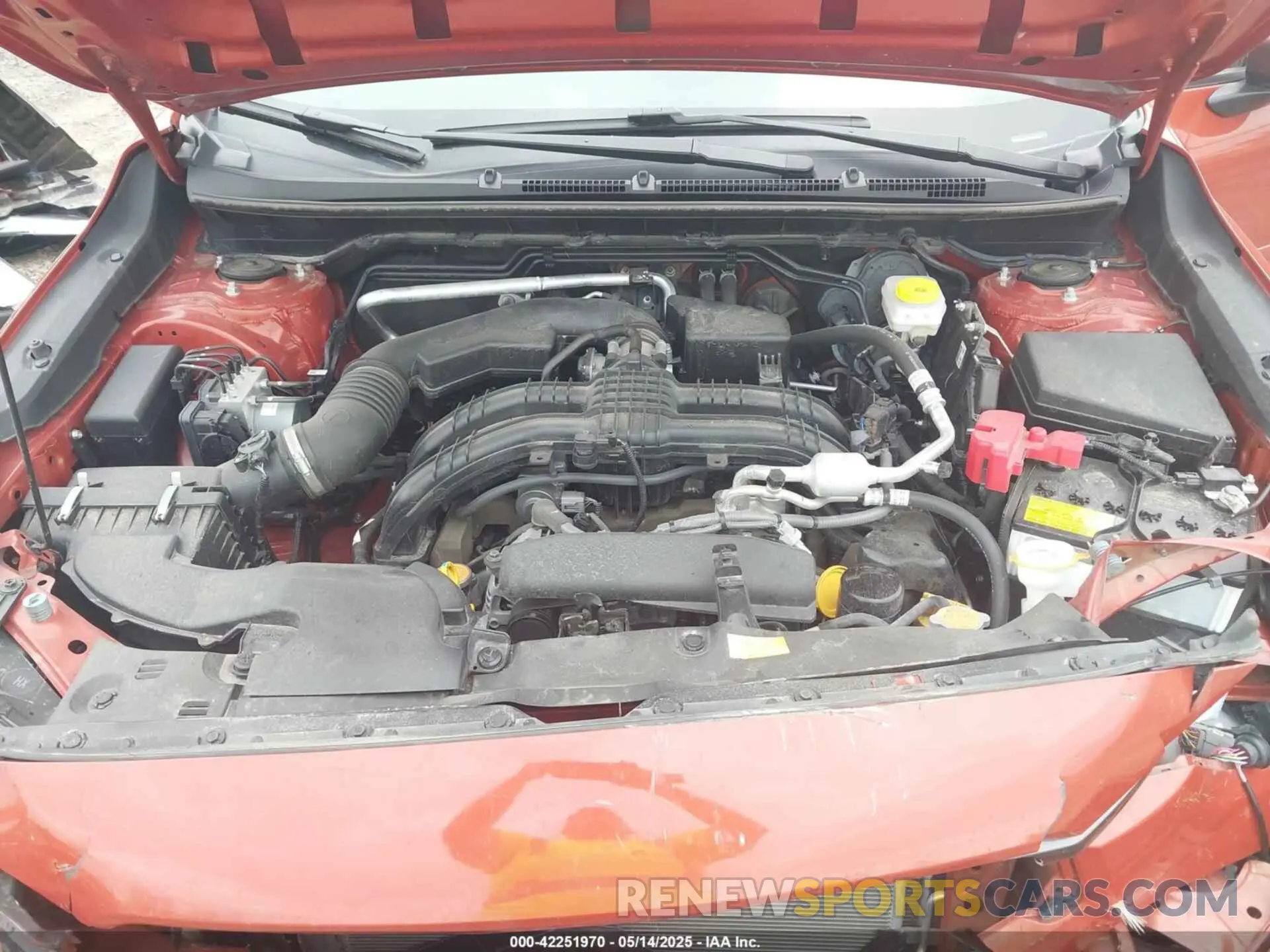 10 Photograph of a damaged car JF2GUADC6RH302552 SUBARU CROSSTREK 2024
