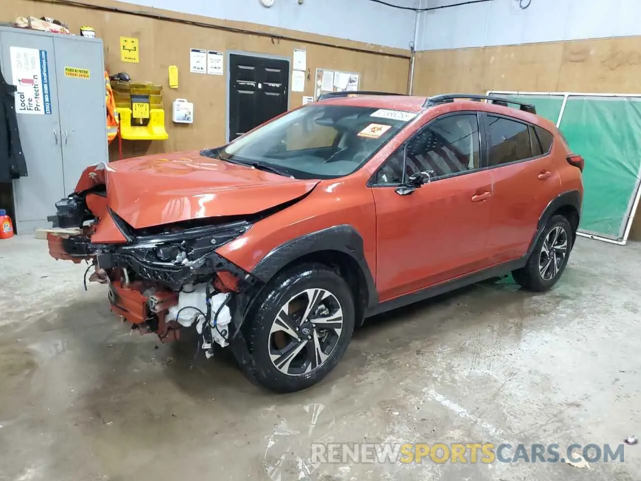 1 Photograph of a damaged car JF2GUADC6RH898049 SUBARU CROSSTREK 2024