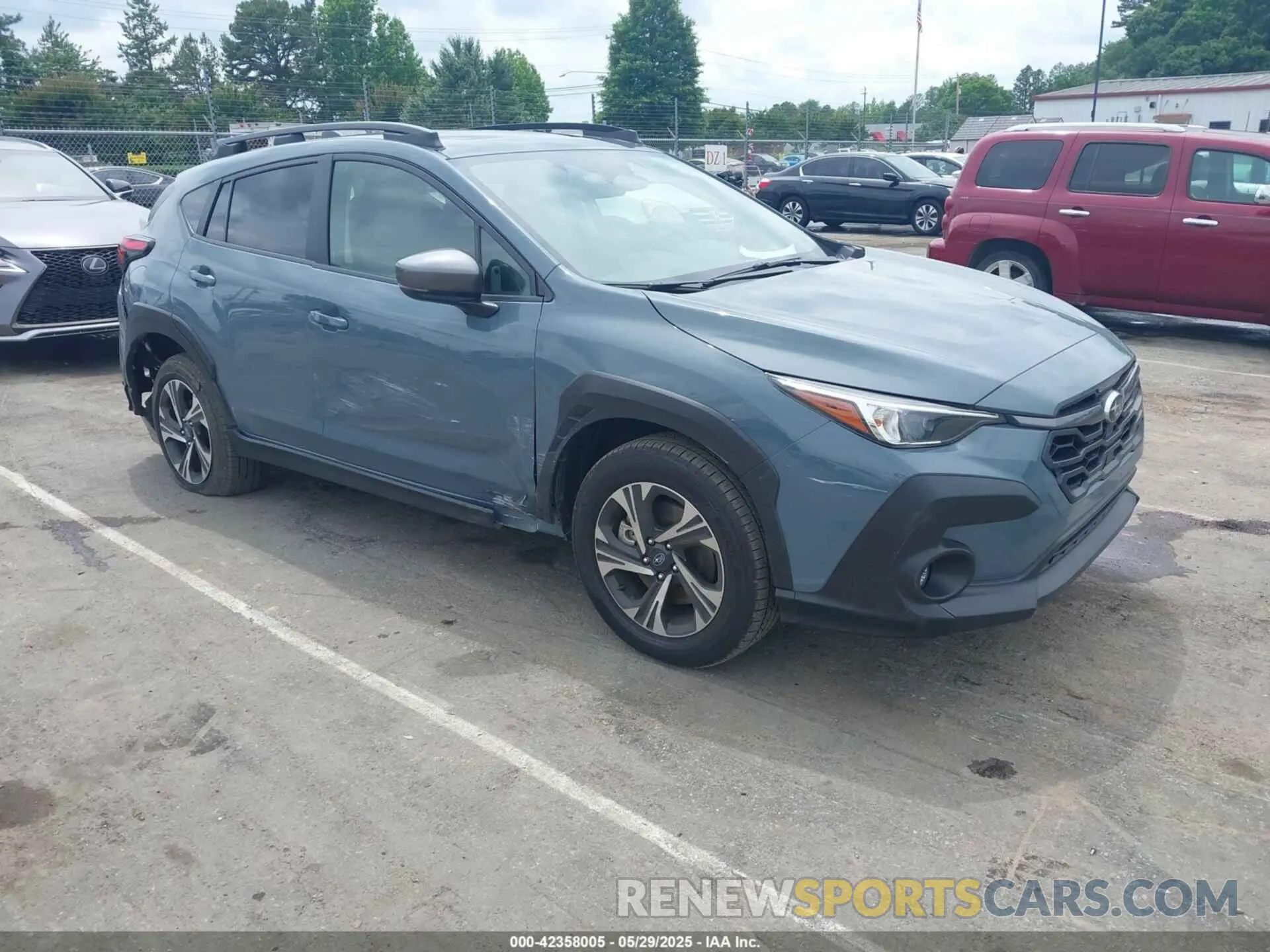 1 Photograph of a damaged car JF2GUADC7R8299418 SUBARU CROSSTREK 2024
