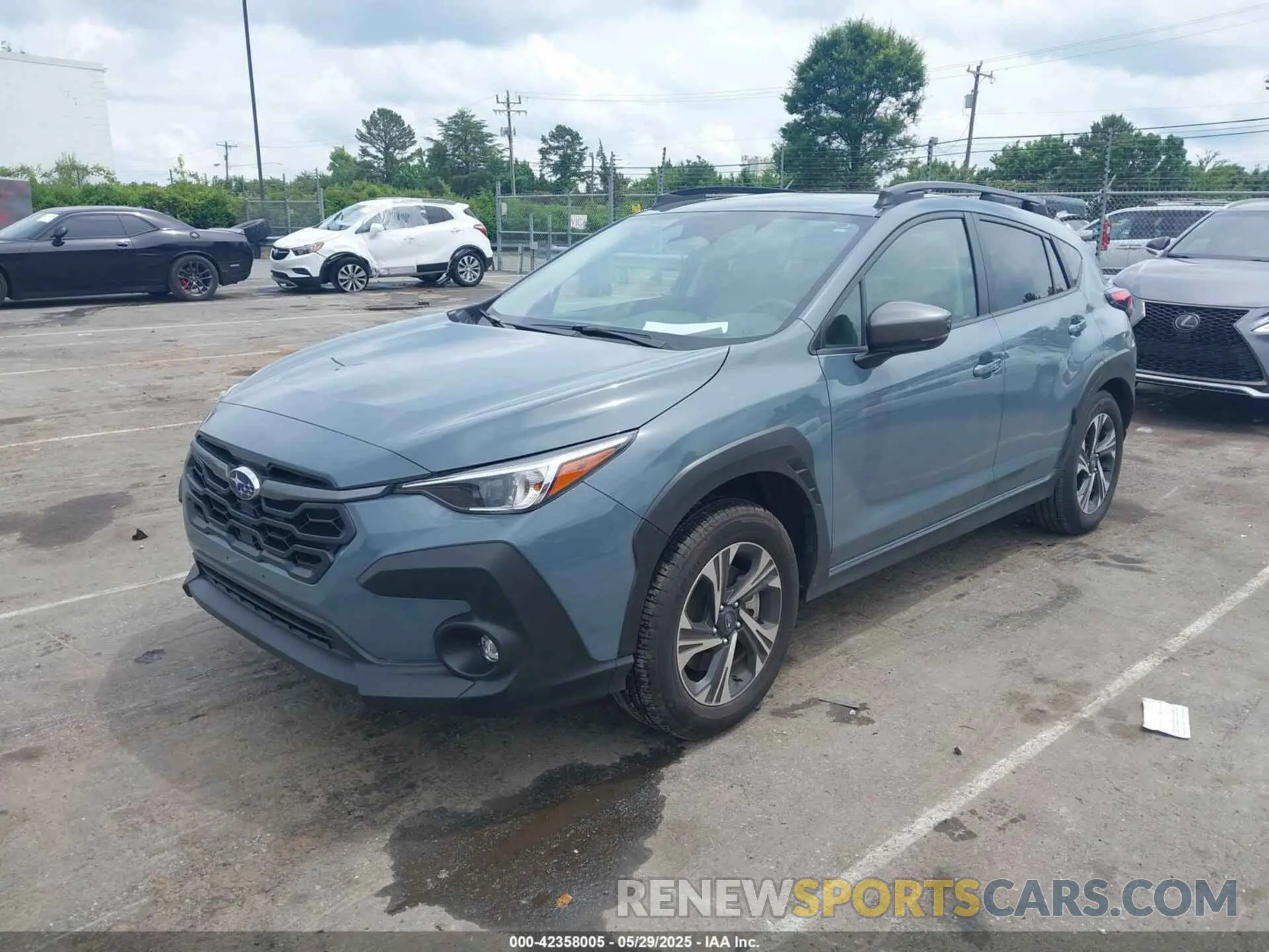 2 Photograph of a damaged car JF2GUADC7R8299418 SUBARU CROSSTREK 2024