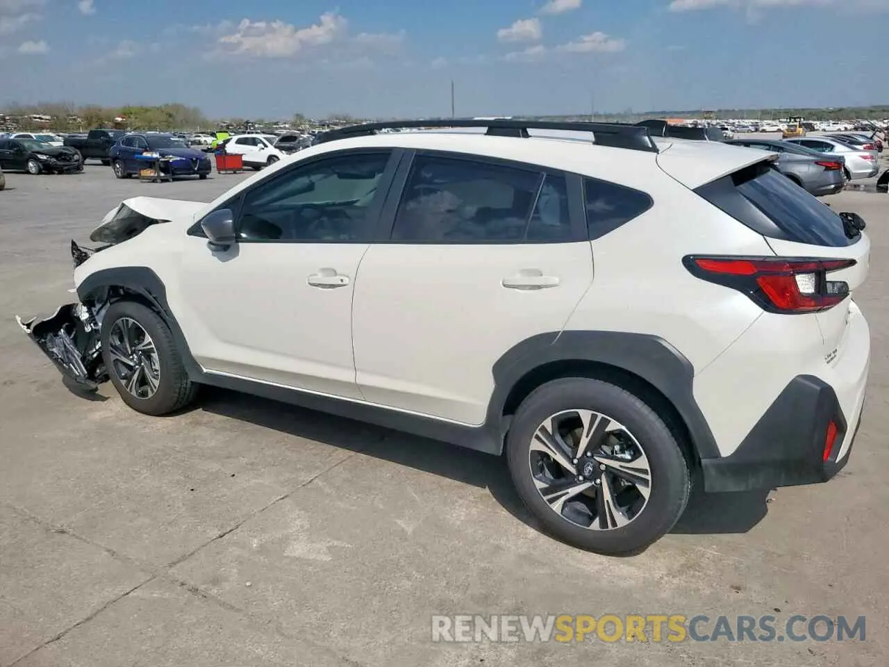 2 Photograph of a damaged car JF2GUADC7R8906823 SUBARU CROSSTREK 2024