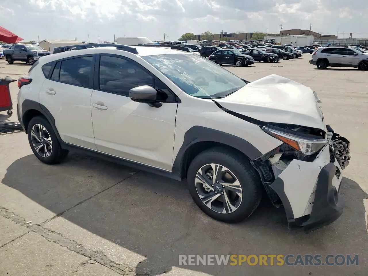 4 Photograph of a damaged car JF2GUADC7R8906823 SUBARU CROSSTREK 2024
