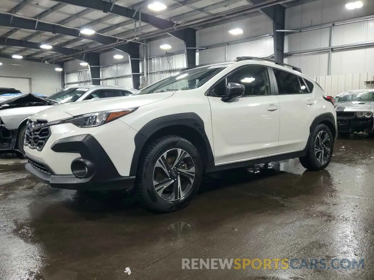 1 Photograph of a damaged car JF2GUADC7RH224430 SUBARU CROSSTREK 2024