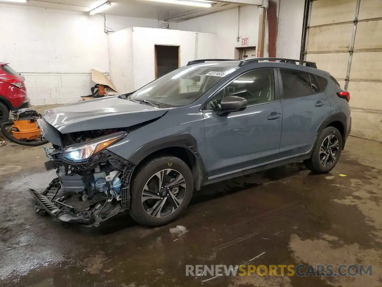 1 Photograph of a damaged car JF2GUADC7RH227960 SUBARU CROSSTREK 2024