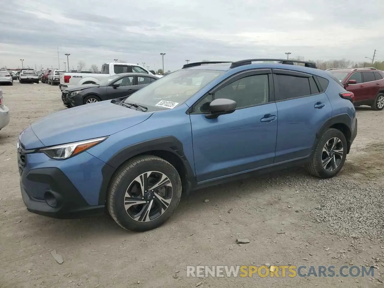1 Photograph of a damaged car JF2GUADC7RH246962 SUBARU CROSSTREK 2024