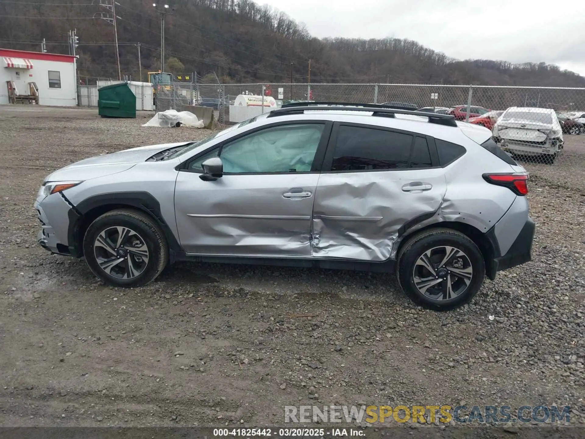 14 Photograph of a damaged car JF2GUADC7RH901248 SUBARU CROSSTREK 2024