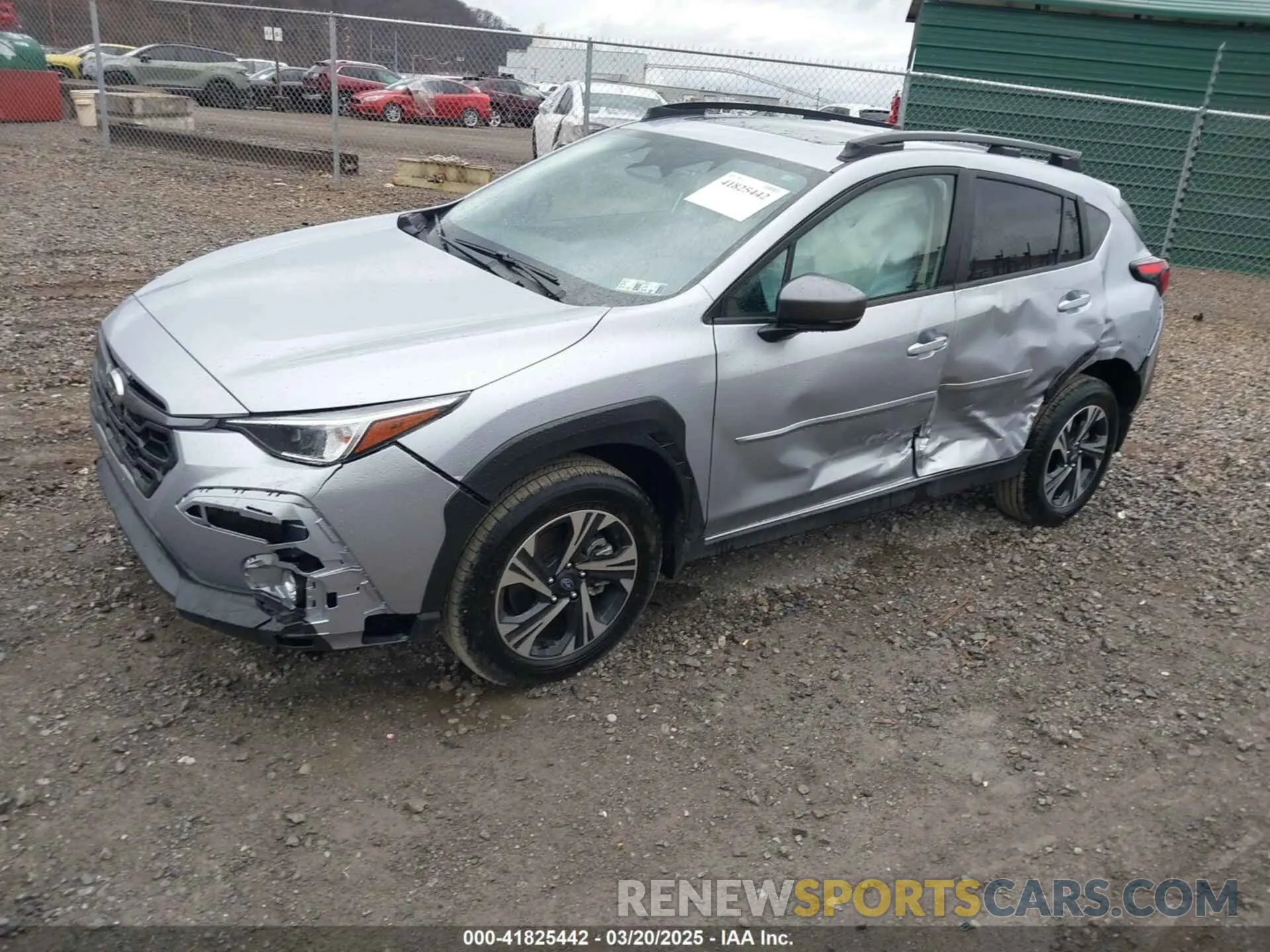 2 Photograph of a damaged car JF2GUADC7RH901248 SUBARU CROSSTREK 2024