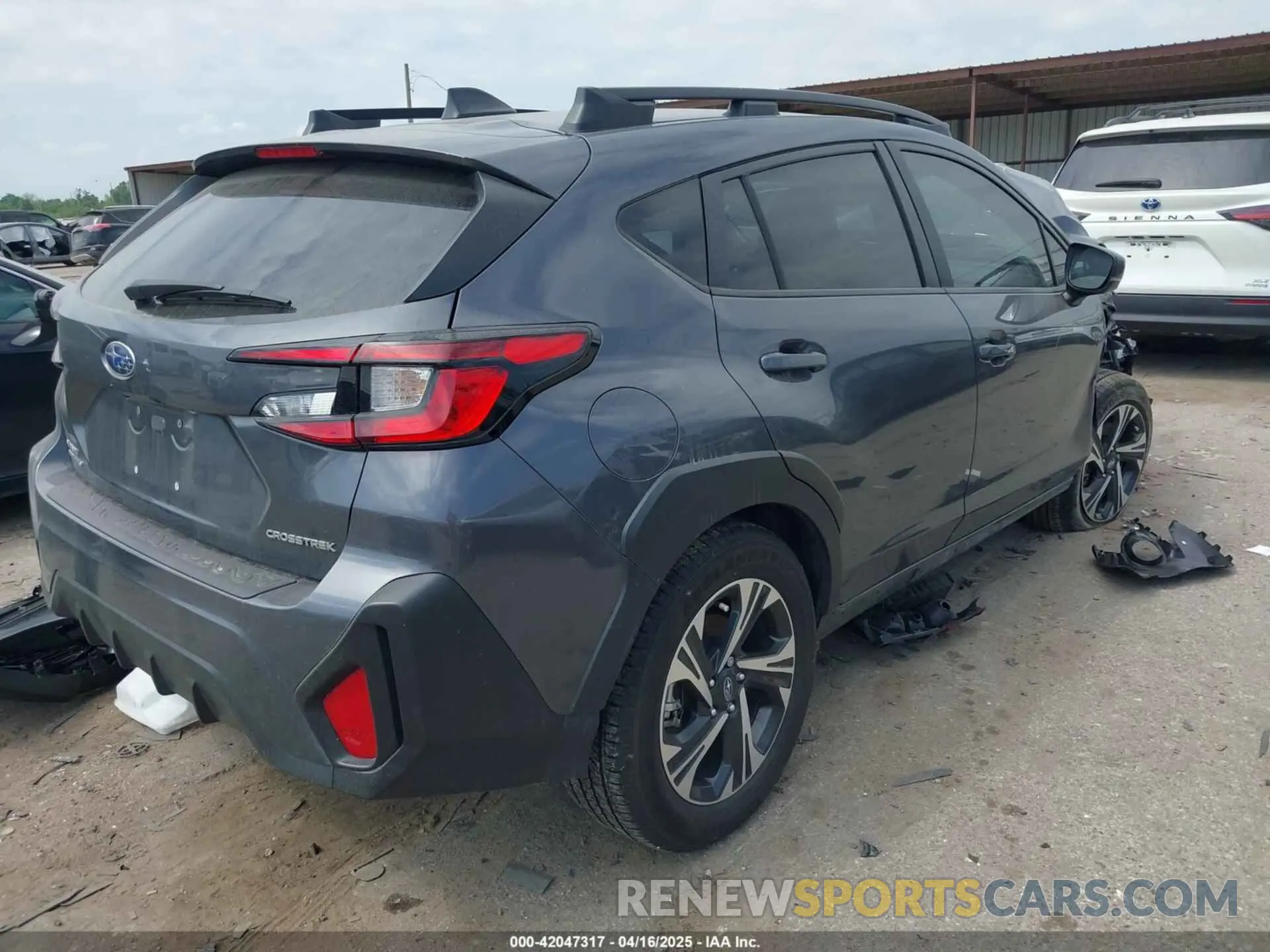 4 Photograph of a damaged car JF2GUADC8R8251085 SUBARU CROSSTREK 2024