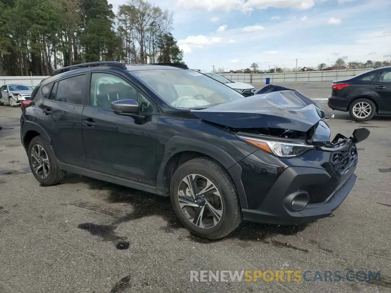 4 Photograph of a damaged car JF2GUADC8R8255895 SUBARU CROSSTREK 2024