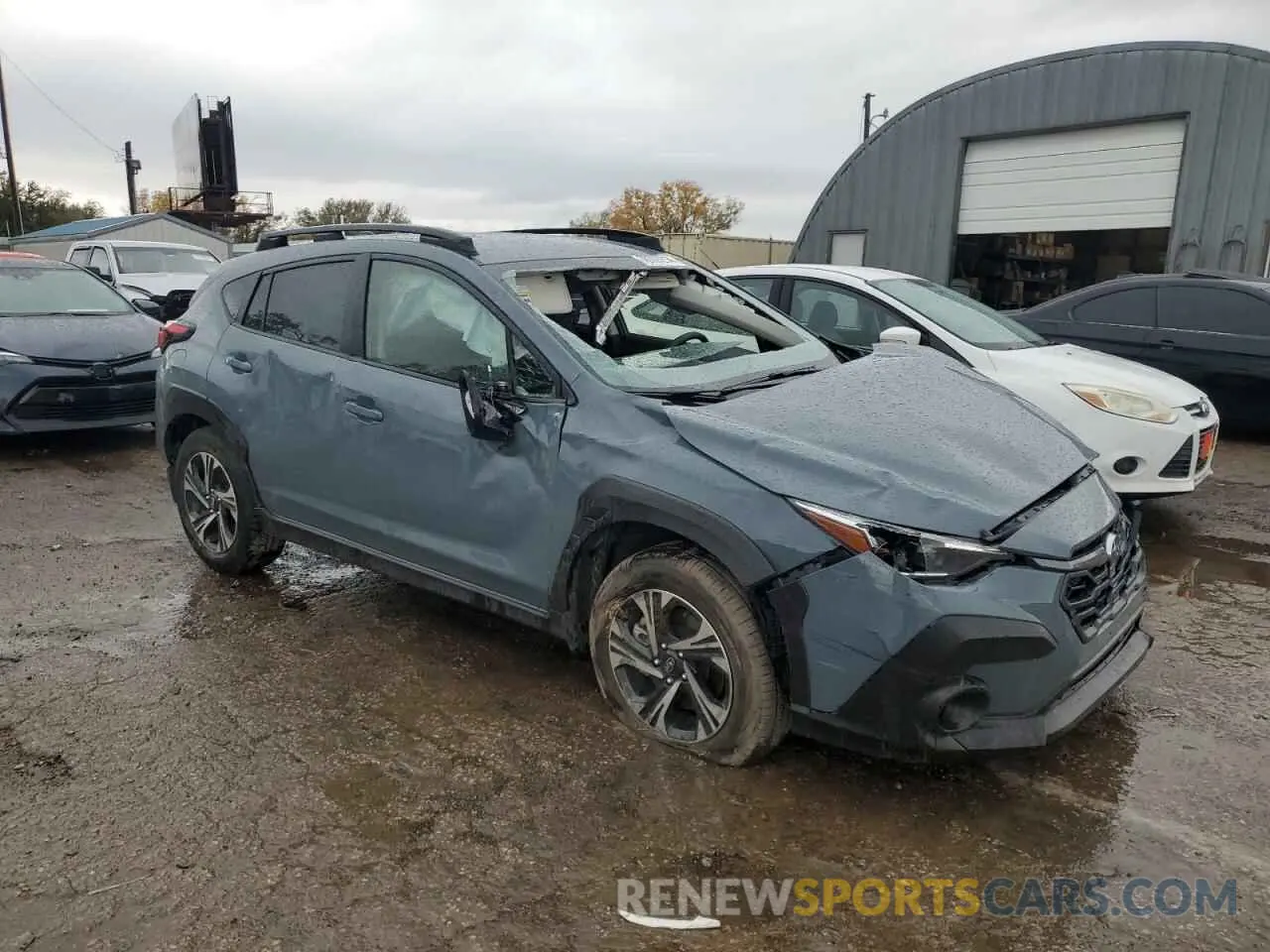 4 Photograph of a damaged car JF2GUADC8R8314895 SUBARU CROSSTREK 2024