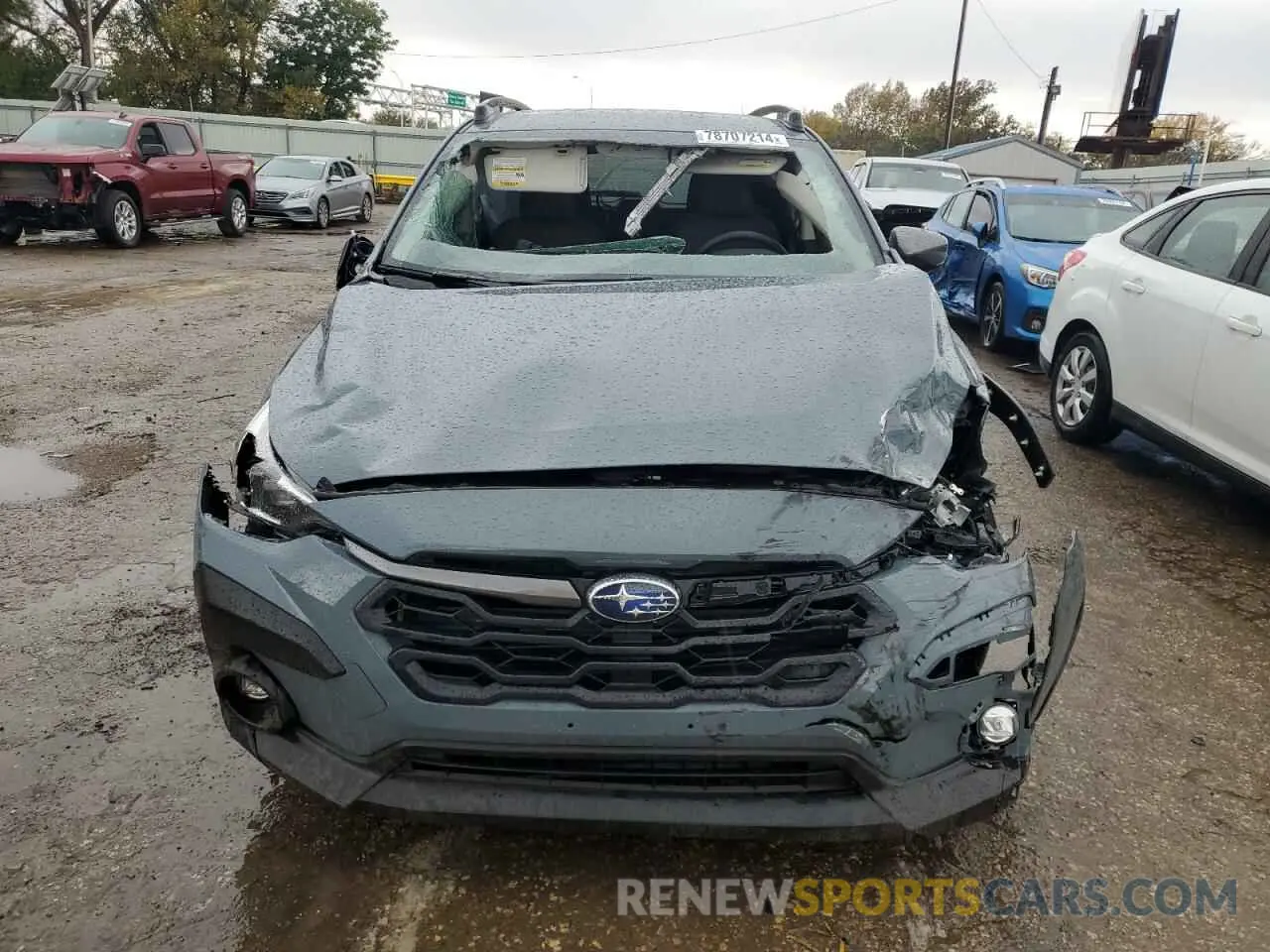 5 Photograph of a damaged car JF2GUADC8R8314895 SUBARU CROSSTREK 2024