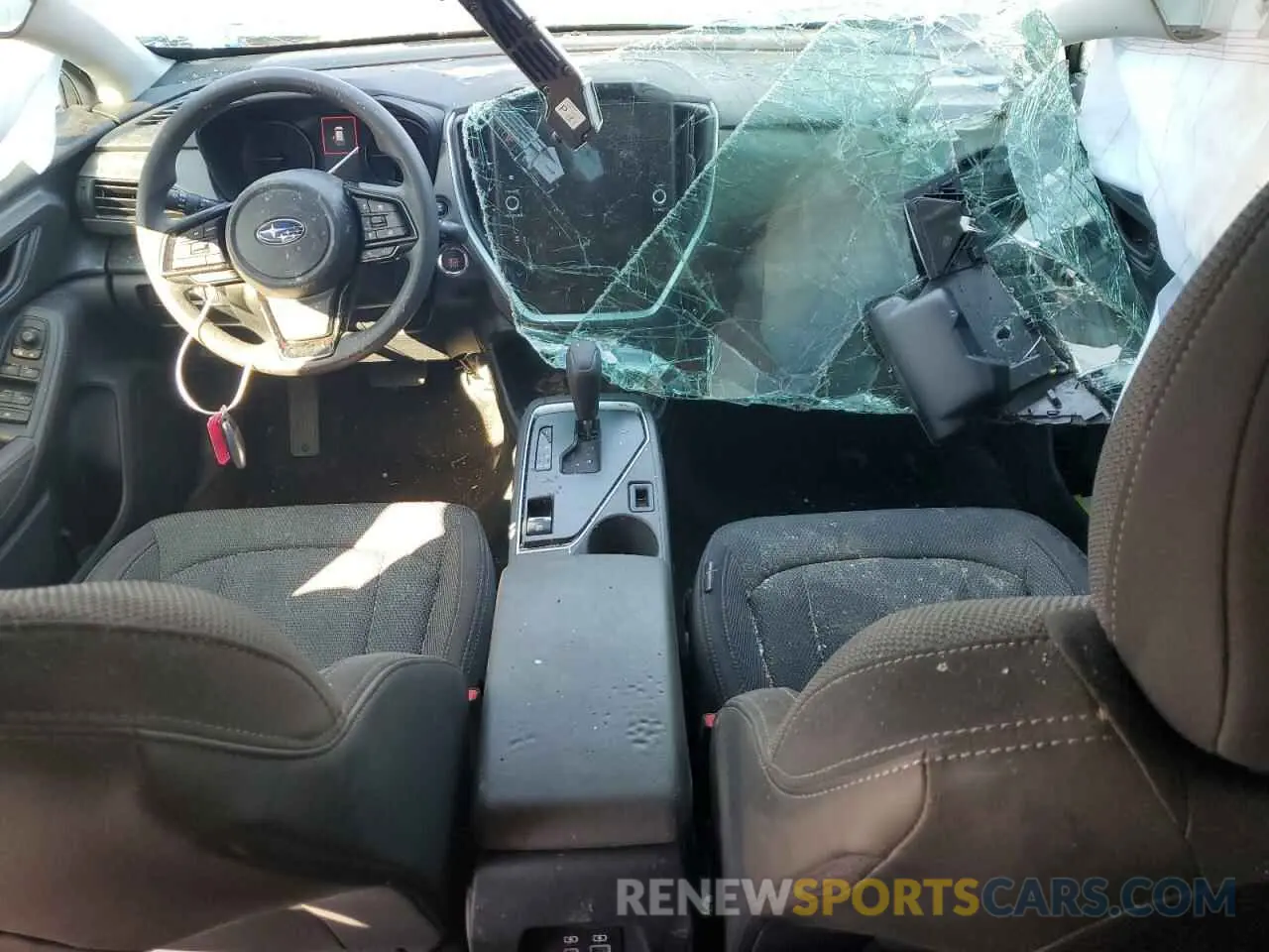 8 Photograph of a damaged car JF2GUADC8R8314895 SUBARU CROSSTREK 2024