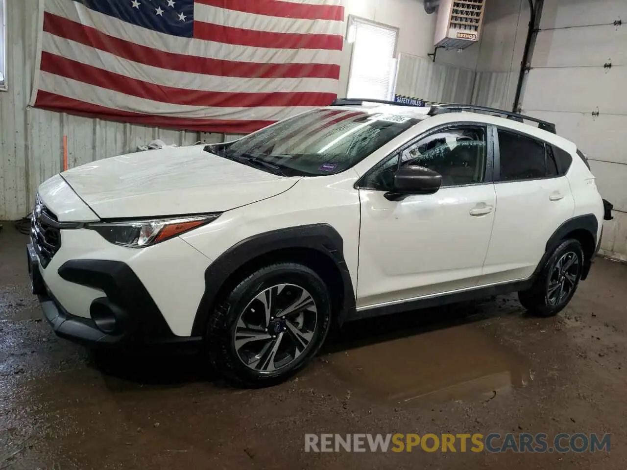 1 Photograph of a damaged car JF2GUADC8R8345922 SUBARU CROSSTREK 2024