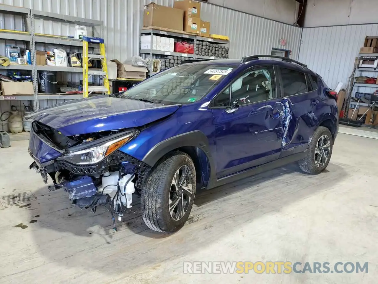 1 Photograph of a damaged car JF2GUADC8R8346021 SUBARU CROSSTREK 2024