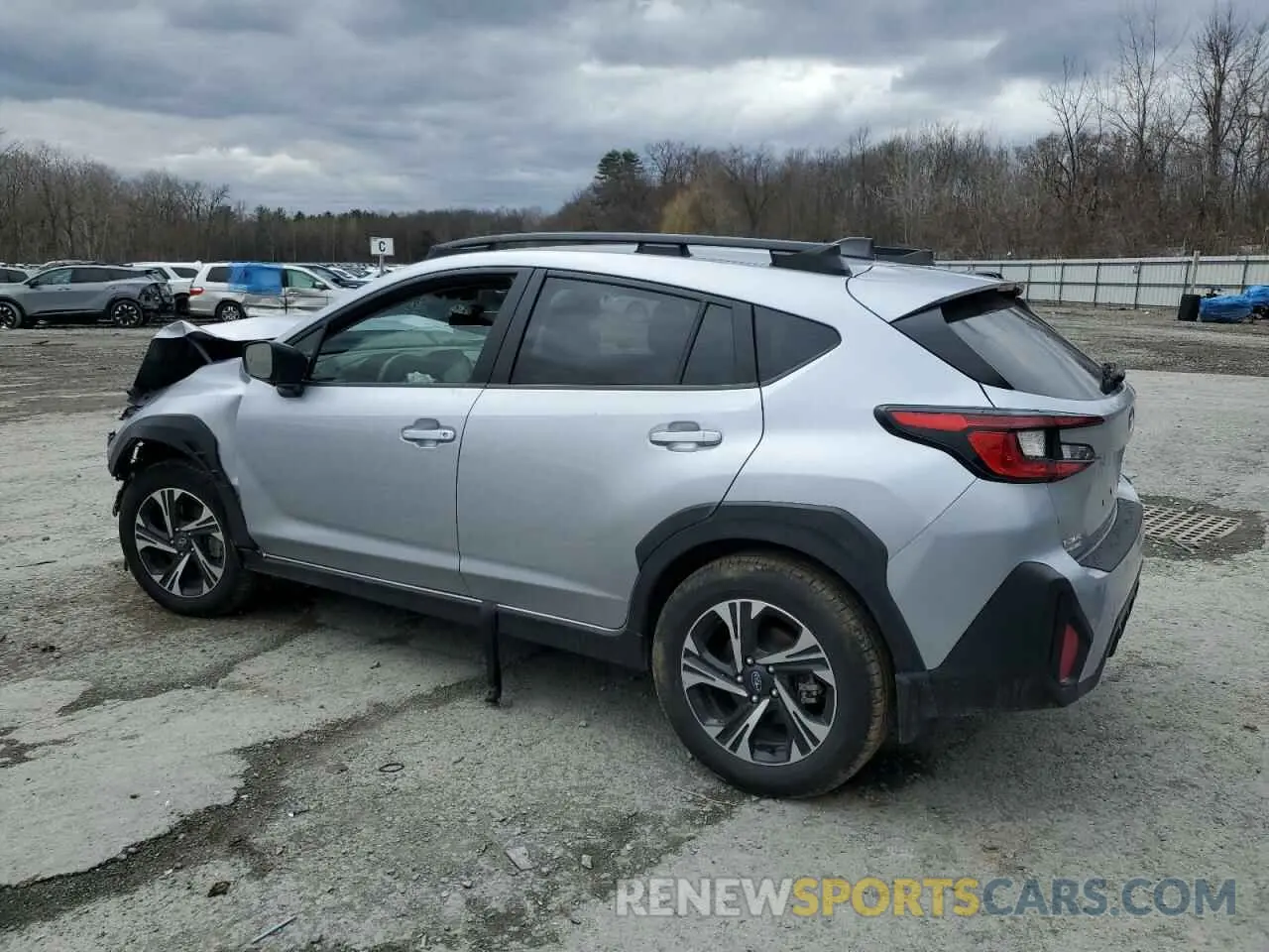 2 Photograph of a damaged car JF2GUADC8R8350084 SUBARU CROSSTREK 2024