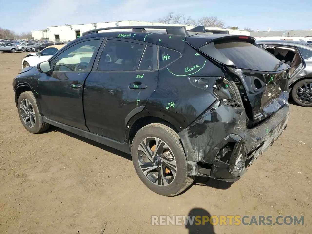 2 Photograph of a damaged car JF2GUADC8R8853419 SUBARU CROSSTREK 2024