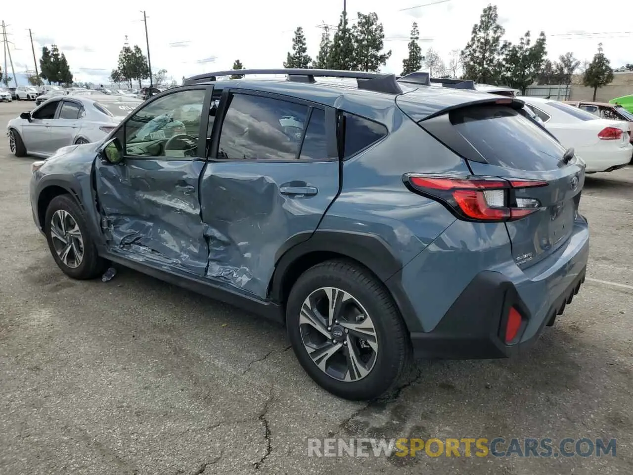 2 Photograph of a damaged car JF2GUADC8R8880572 SUBARU CROSSTREK 2024