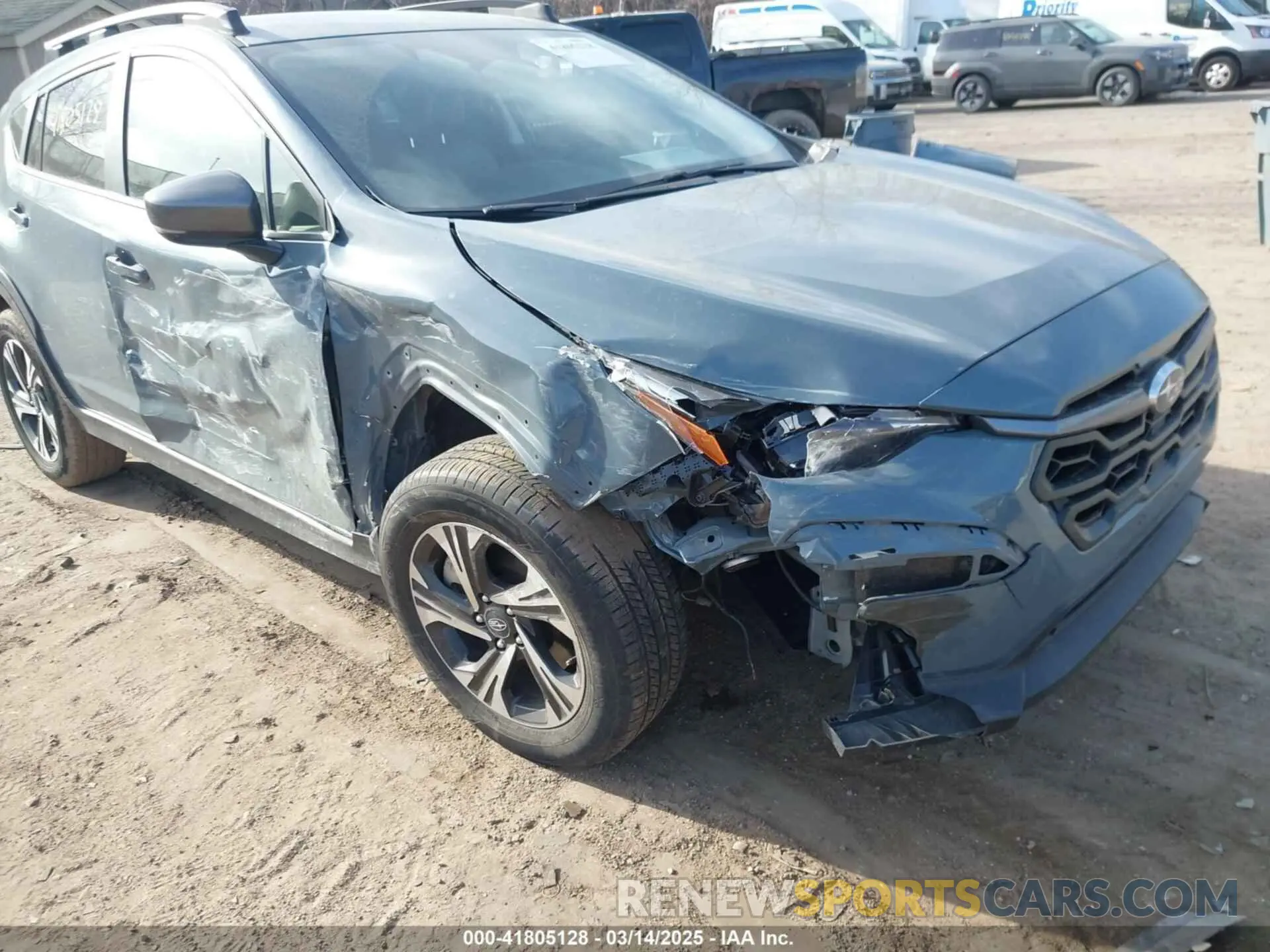 1 Photograph of a damaged car JF2GUADC8RH210469 SUBARU CROSSTREK 2024