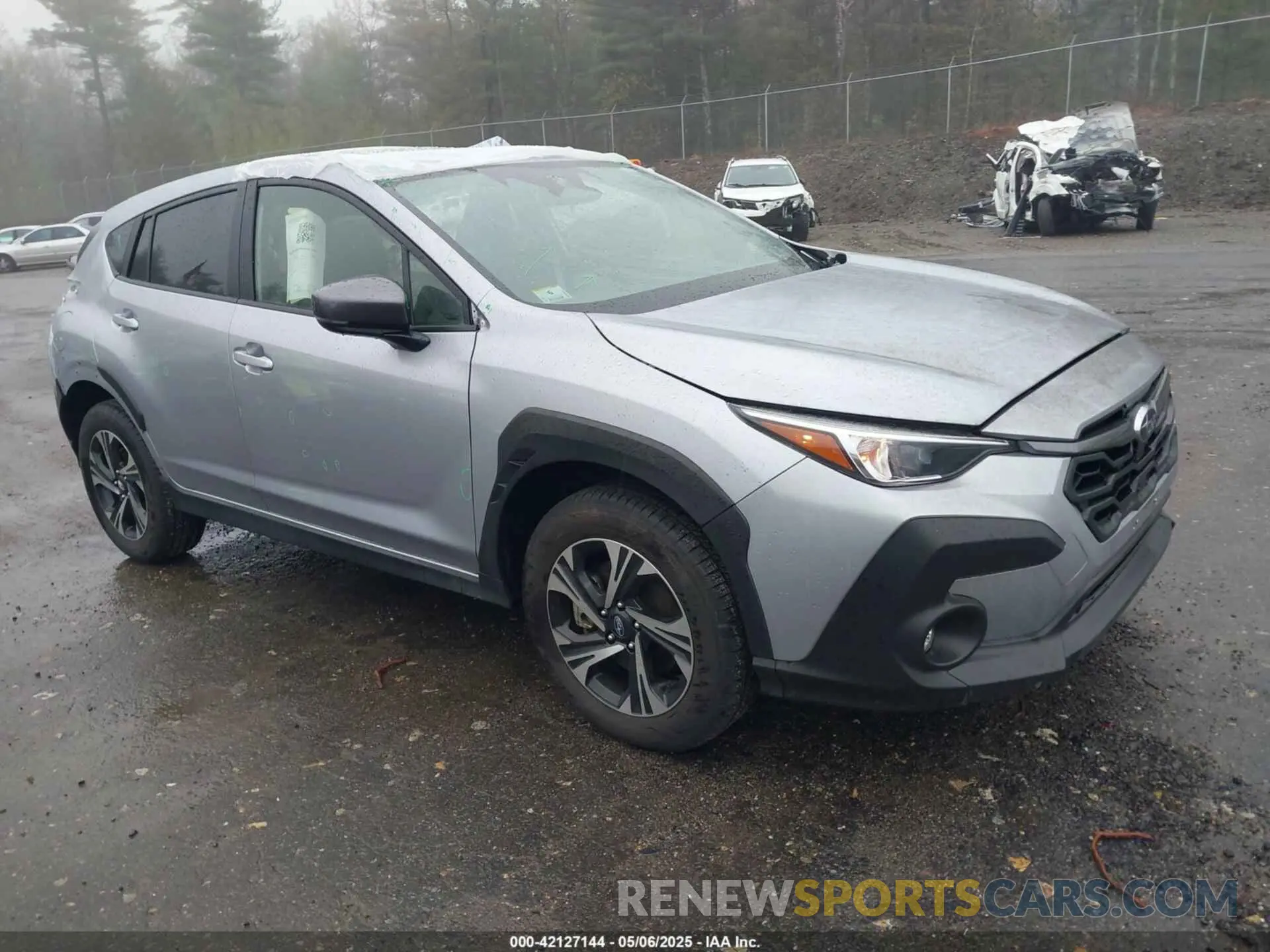 1 Photograph of a damaged car JF2GUADC8RH220645 SUBARU CROSSTREK 2024