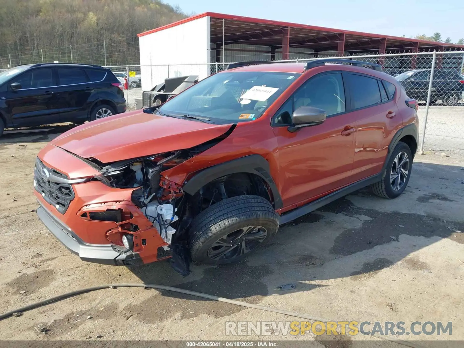 2 Photograph of a damaged car JF2GUADC8RH882175 SUBARU CROSSTREK 2024