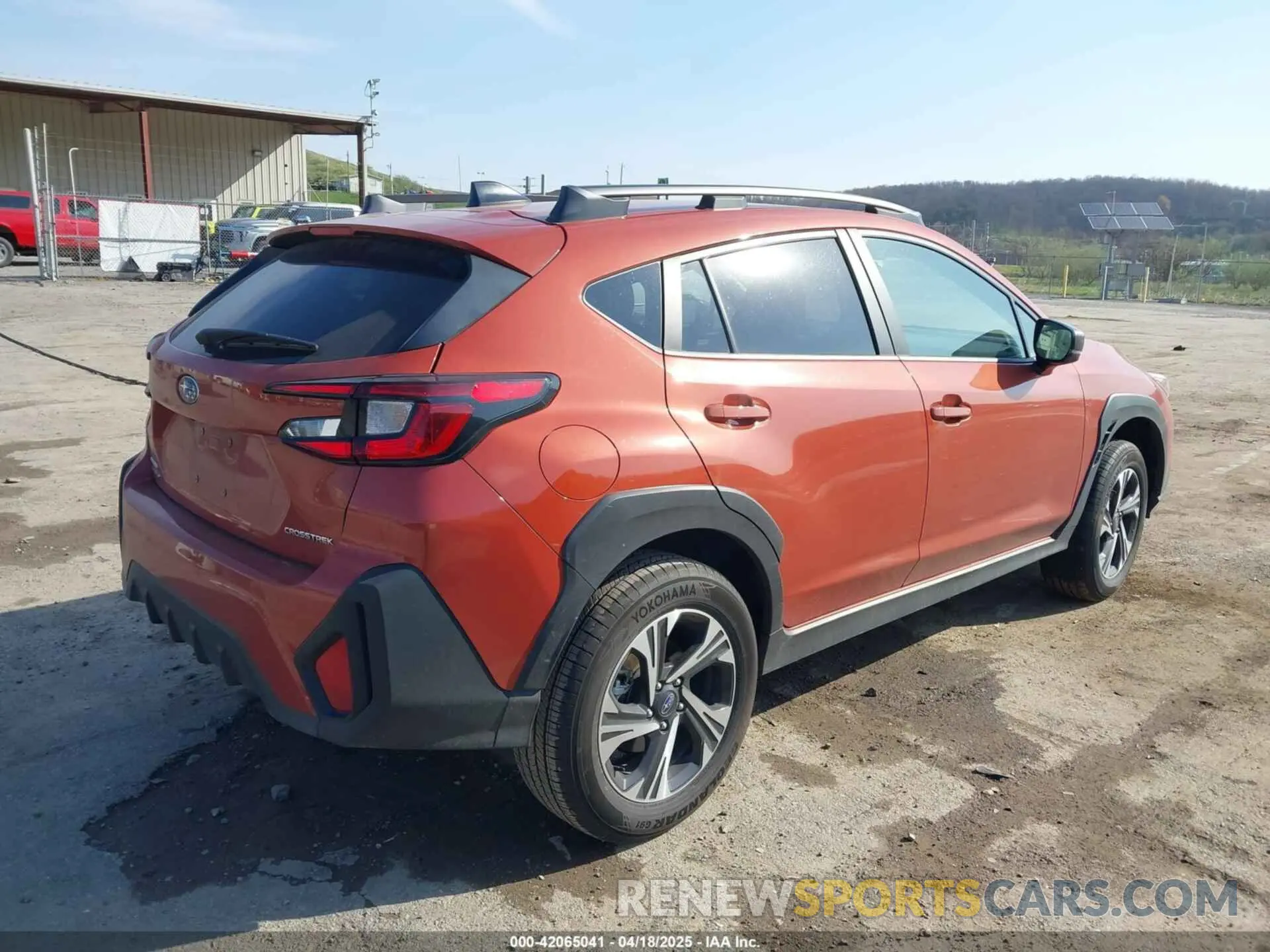4 Photograph of a damaged car JF2GUADC8RH882175 SUBARU CROSSTREK 2024