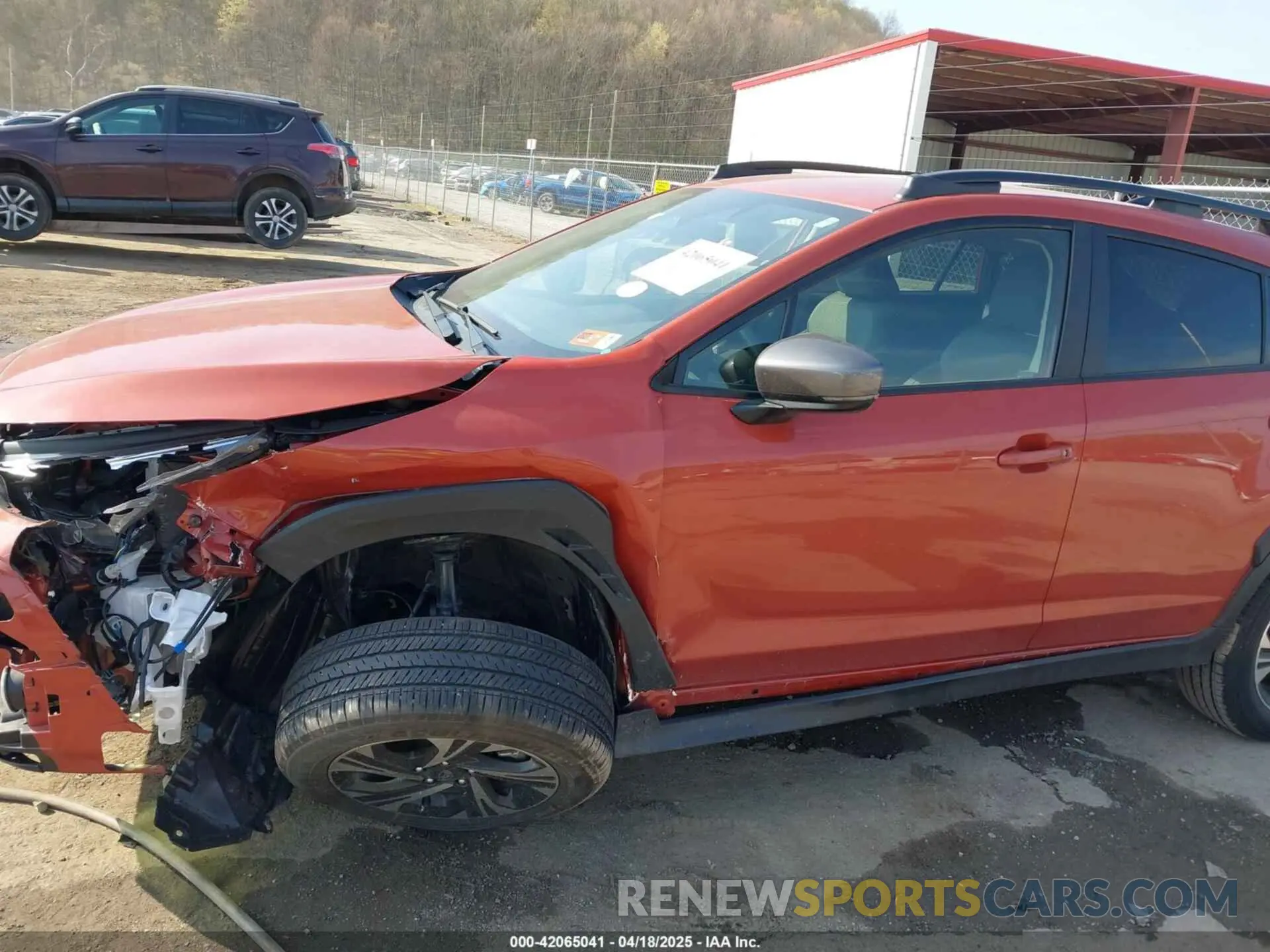 6 Photograph of a damaged car JF2GUADC8RH882175 SUBARU CROSSTREK 2024