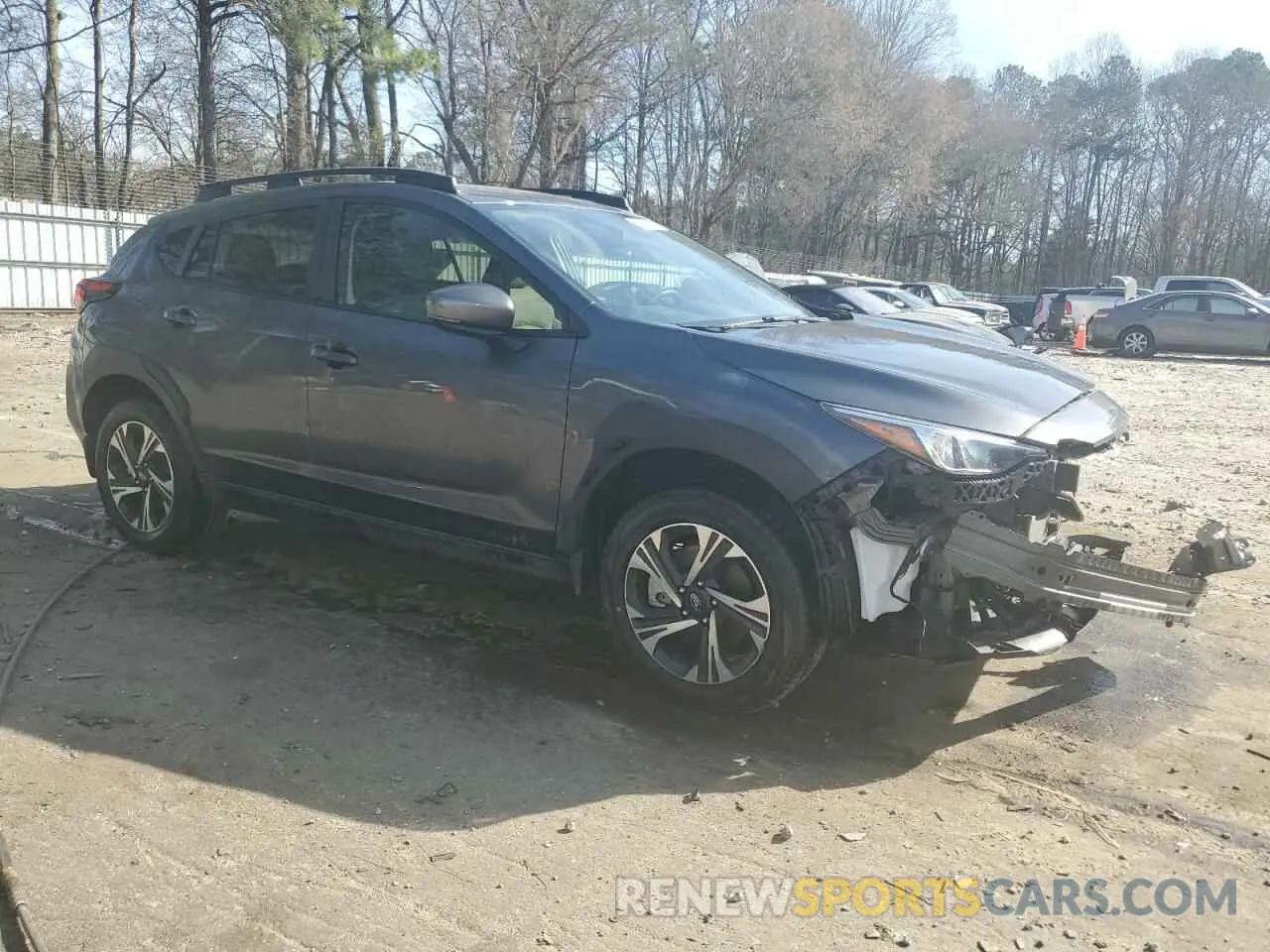4 Photograph of a damaged car JF2GUADC9R8218001 SUBARU CROSSTREK 2024