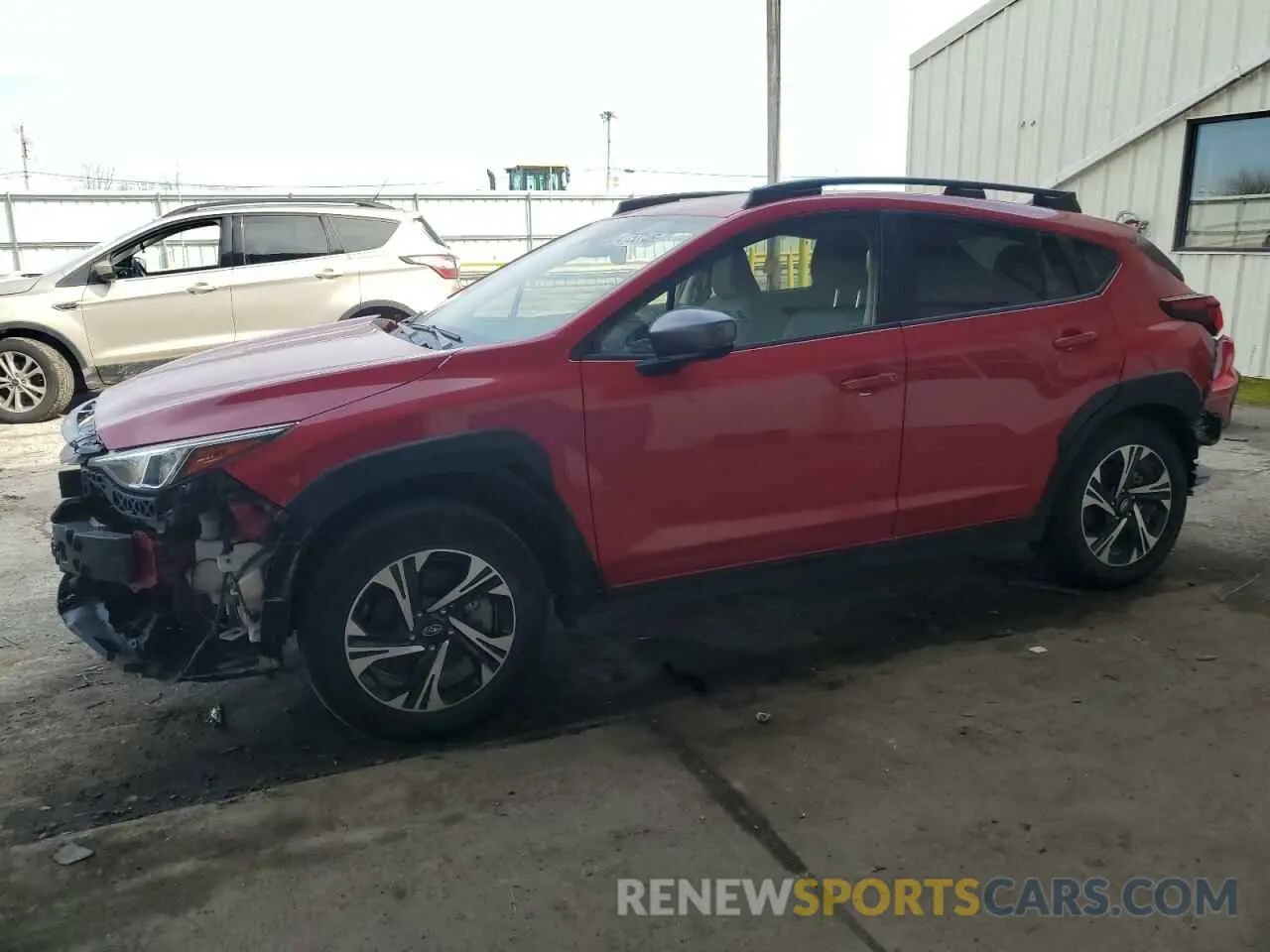 1 Photograph of a damaged car JF2GUADC9R8221738 SUBARU CROSSTREK 2024