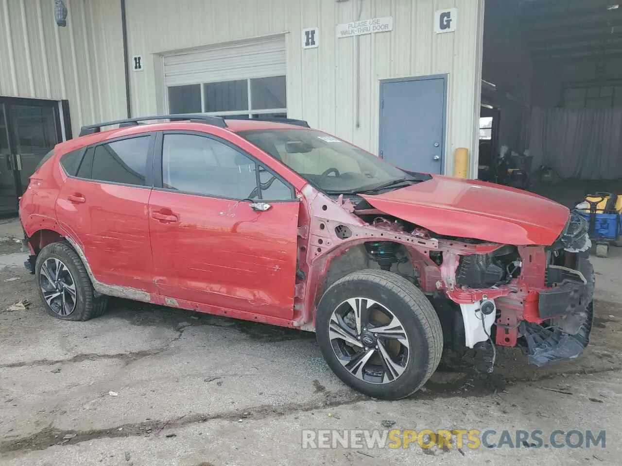 4 Photograph of a damaged car JF2GUADC9R8221738 SUBARU CROSSTREK 2024