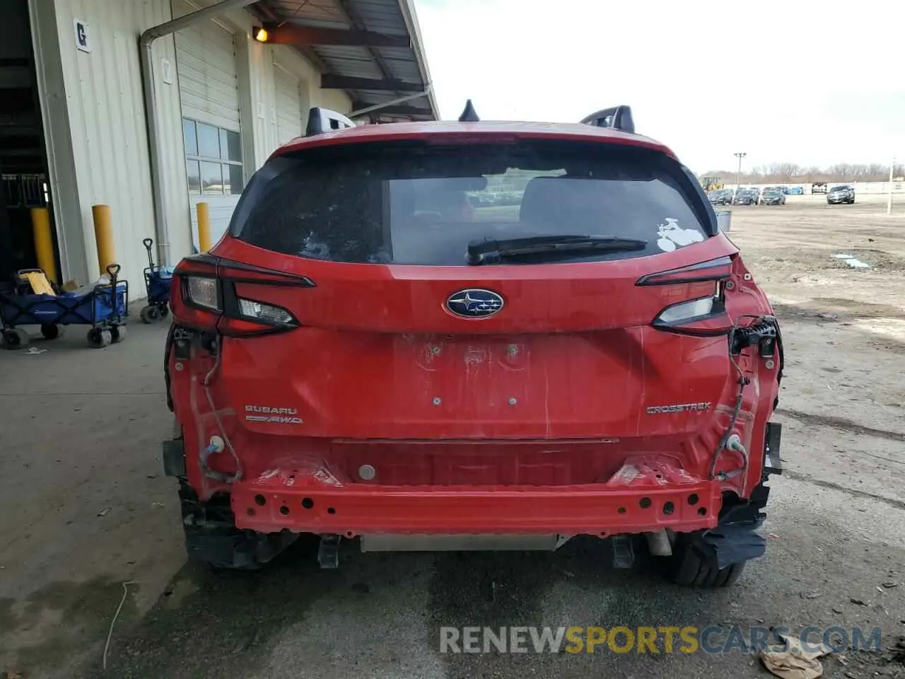 6 Photograph of a damaged car JF2GUADC9R8221738 SUBARU CROSSTREK 2024
