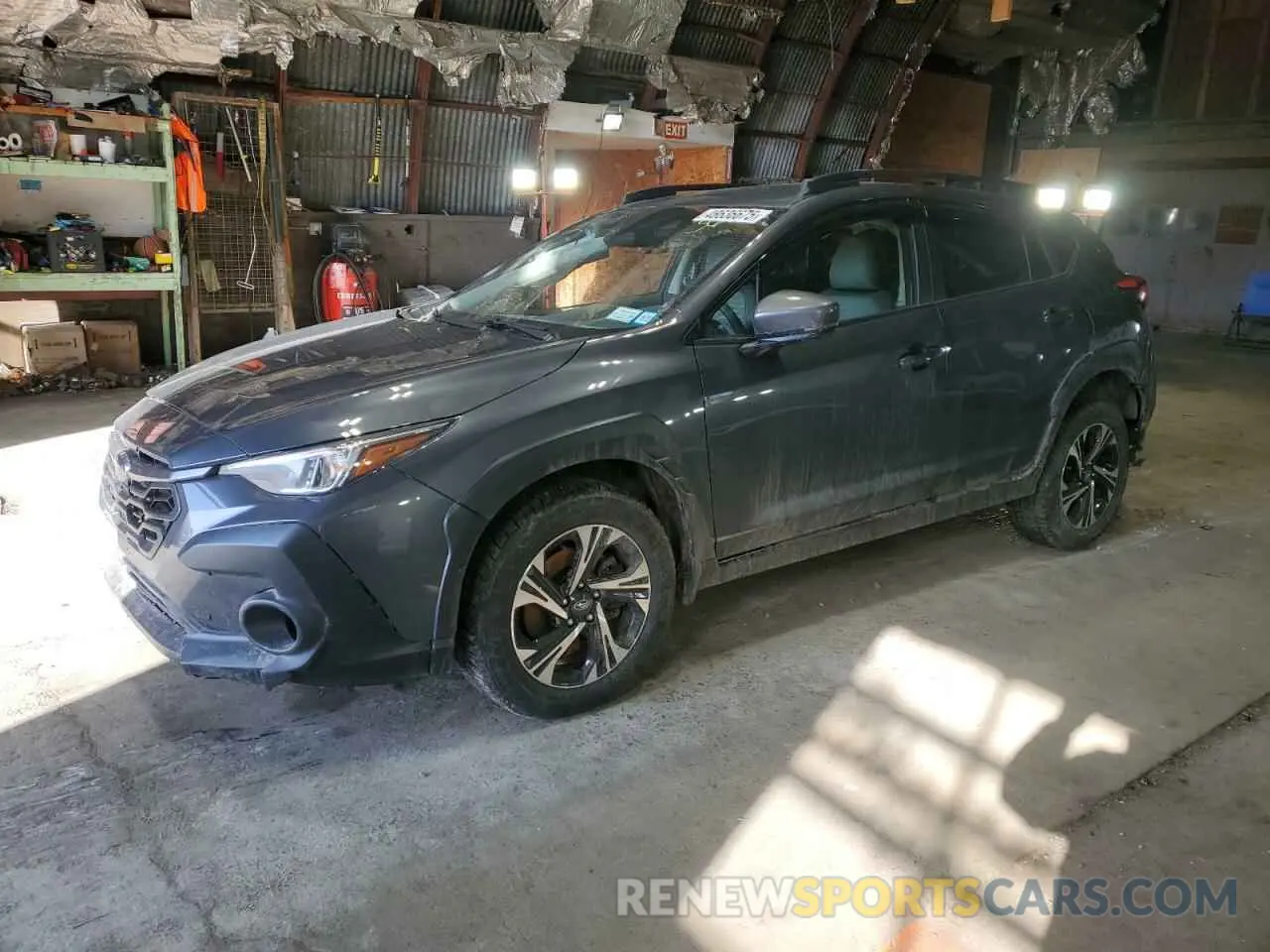 1 Photograph of a damaged car JF2GUADC9R8233789 SUBARU CROSSTREK 2024