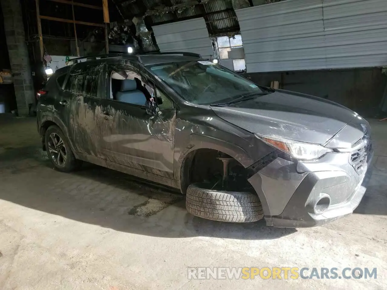 4 Photograph of a damaged car JF2GUADC9R8233789 SUBARU CROSSTREK 2024
