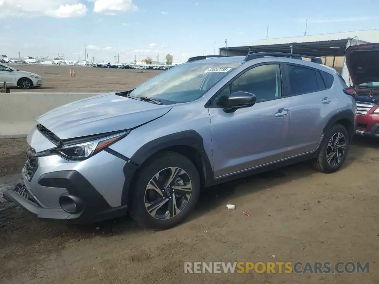1 Photograph of a damaged car JF2GUADC9R8299131 SUBARU CROSSTREK 2024