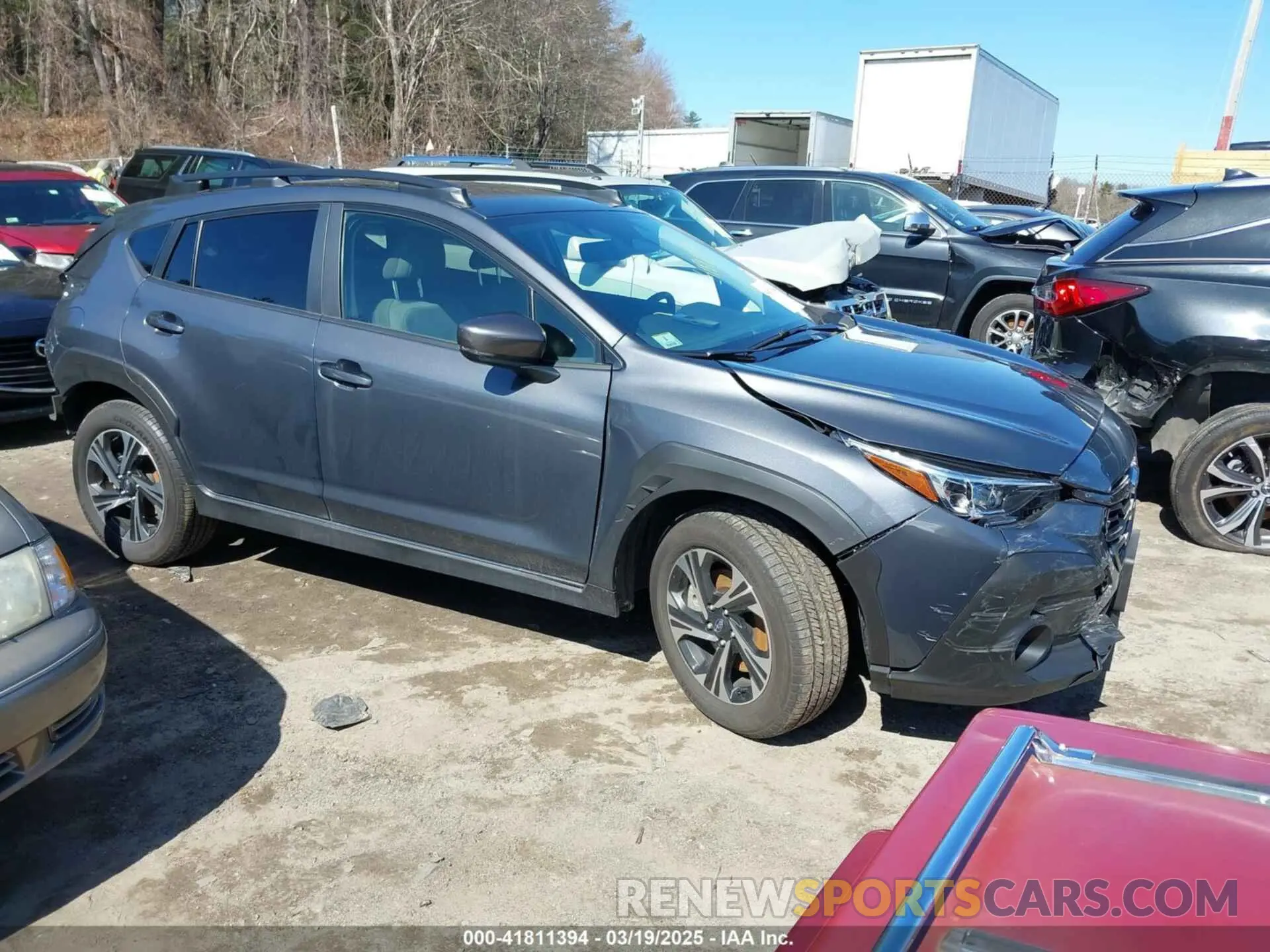1 Photograph of a damaged car JF2GUADC9R8339076 SUBARU CROSSTREK 2024