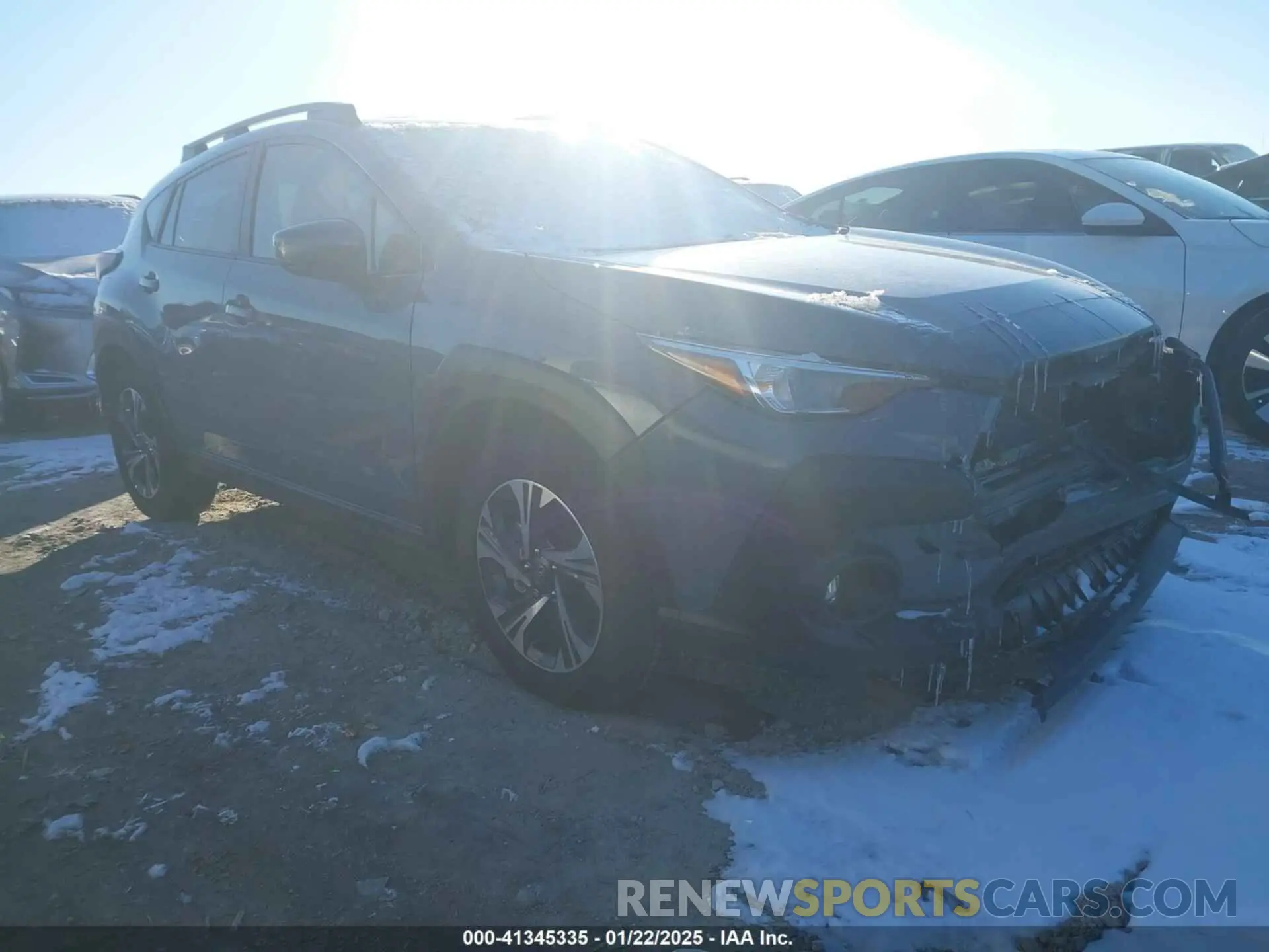 1 Photograph of a damaged car JF2GUADC9RH208052 SUBARU CROSSTREK 2024
