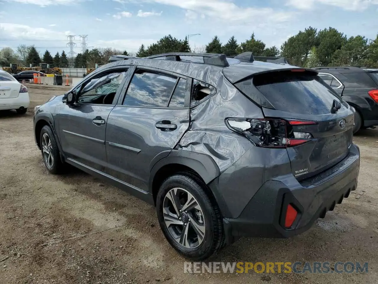 2 Photograph of a damaged car JF2GUADC9RH293927 SUBARU CROSSTREK 2024