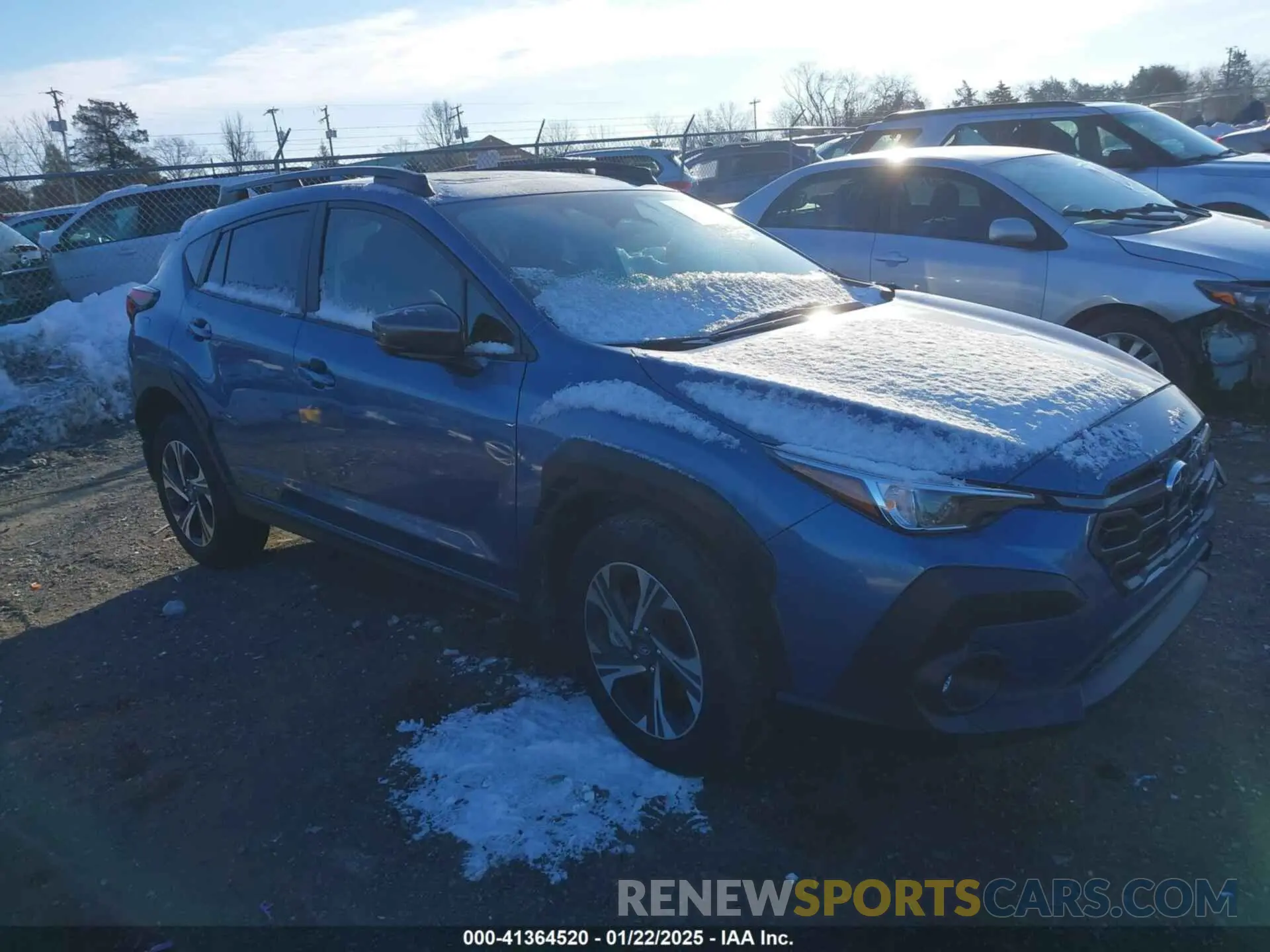 1 Photograph of a damaged car JF2GUADC9RH850416 SUBARU CROSSTREK 2024