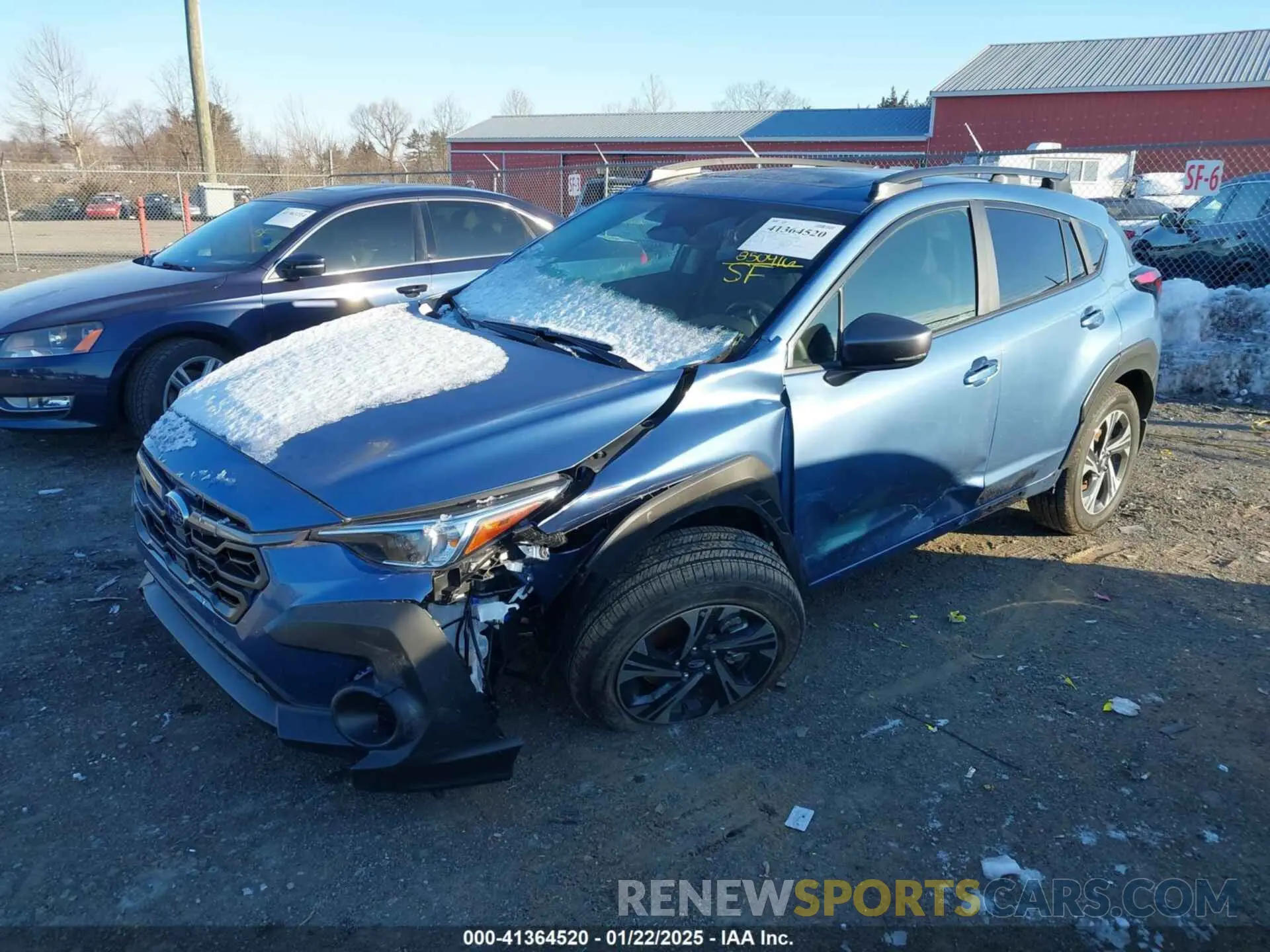 2 Photograph of a damaged car JF2GUADC9RH850416 SUBARU CROSSTREK 2024