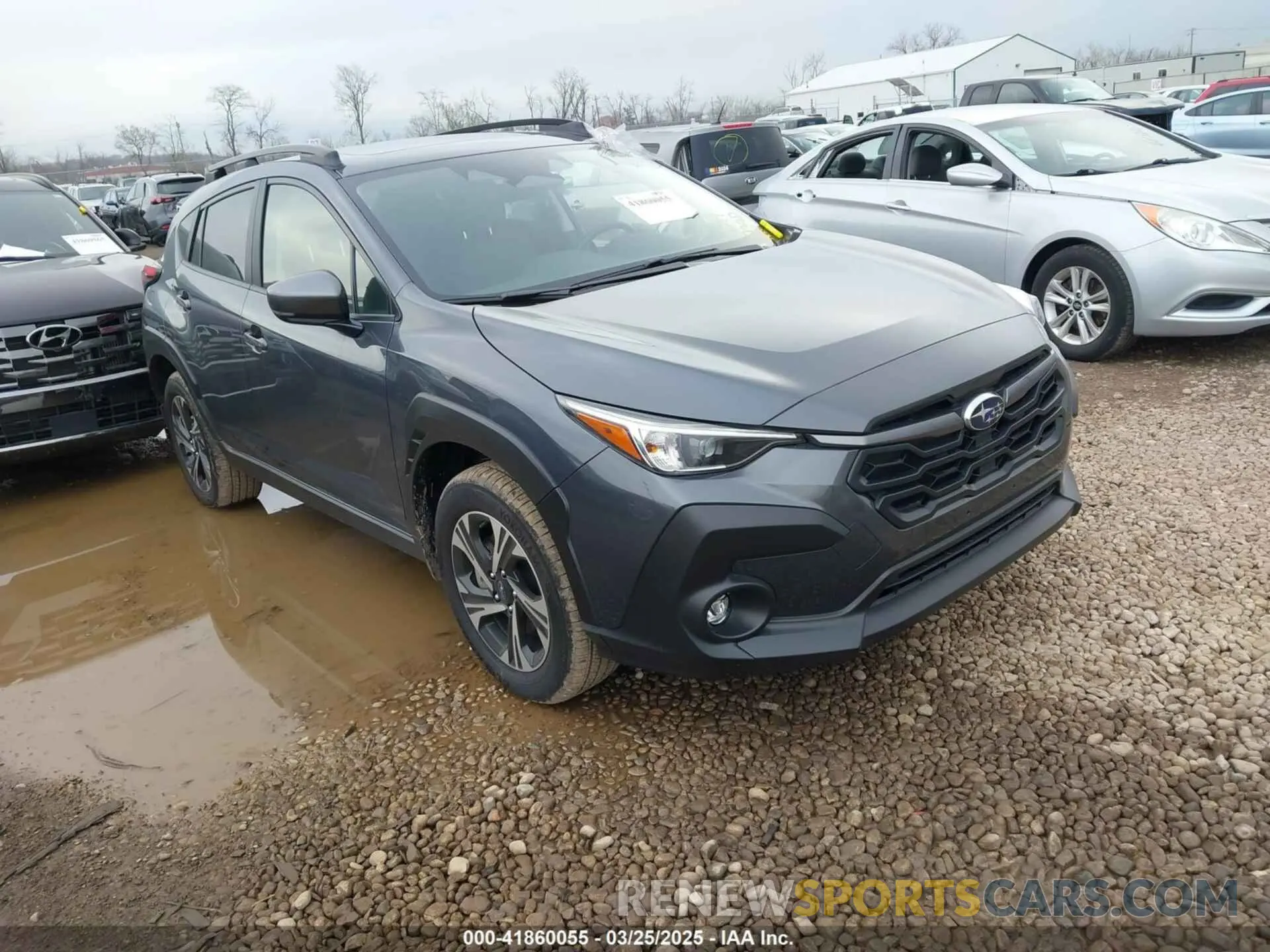 1 Photograph of a damaged car JF2GUADC9RH878720 SUBARU CROSSTREK 2024