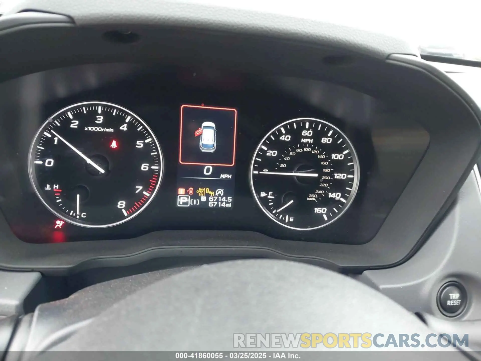 7 Photograph of a damaged car JF2GUADC9RH878720 SUBARU CROSSTREK 2024