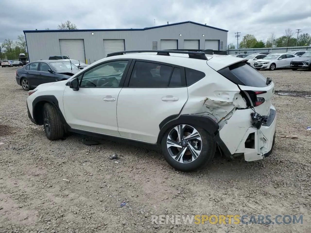 2 Photograph of a damaged car JF2GUADCXR8206018 SUBARU CROSSTREK 2024