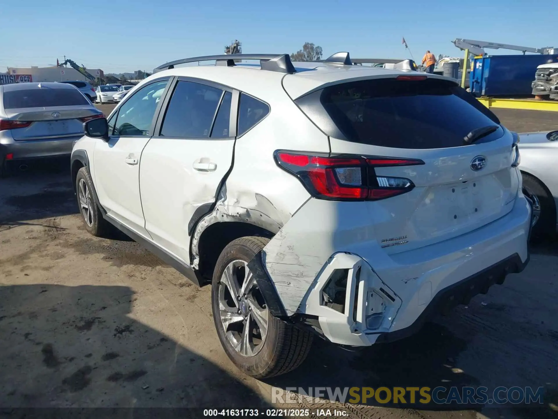 3 Photograph of a damaged car JF2GUADCXR8288879 SUBARU CROSSTREK 2024