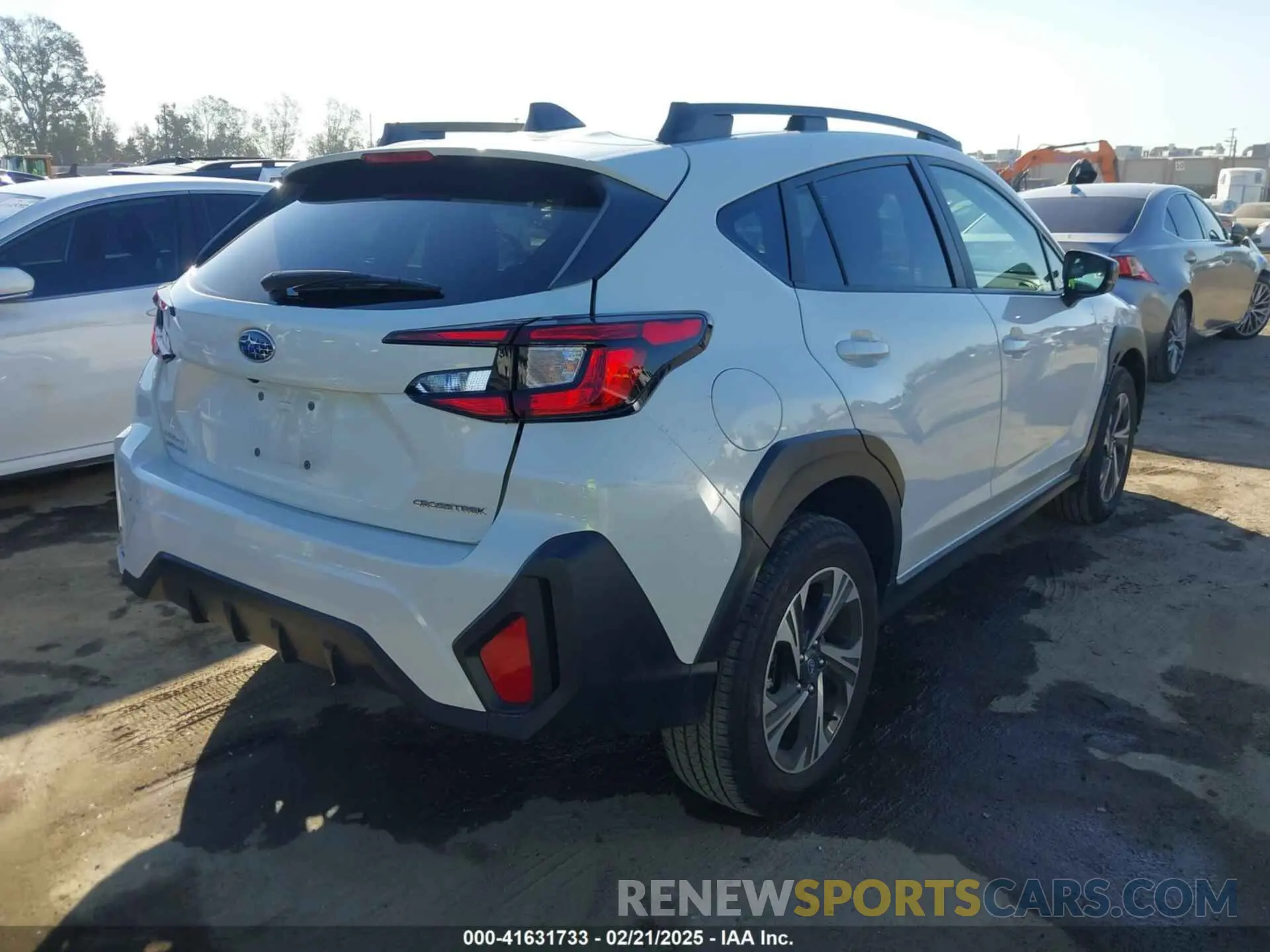 4 Photograph of a damaged car JF2GUADCXR8288879 SUBARU CROSSTREK 2024