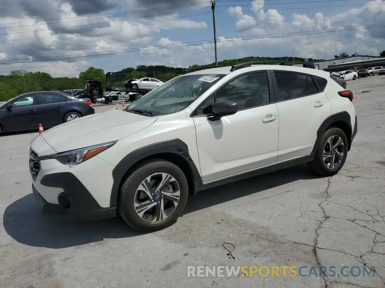 1 Photograph of a damaged car JF2GUADCXR8295881 SUBARU CROSSTREK 2024