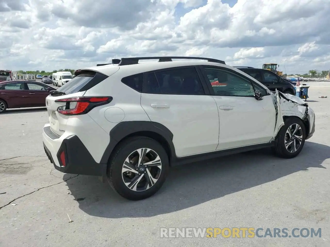 3 Photograph of a damaged car JF2GUADCXR8295881 SUBARU CROSSTREK 2024
