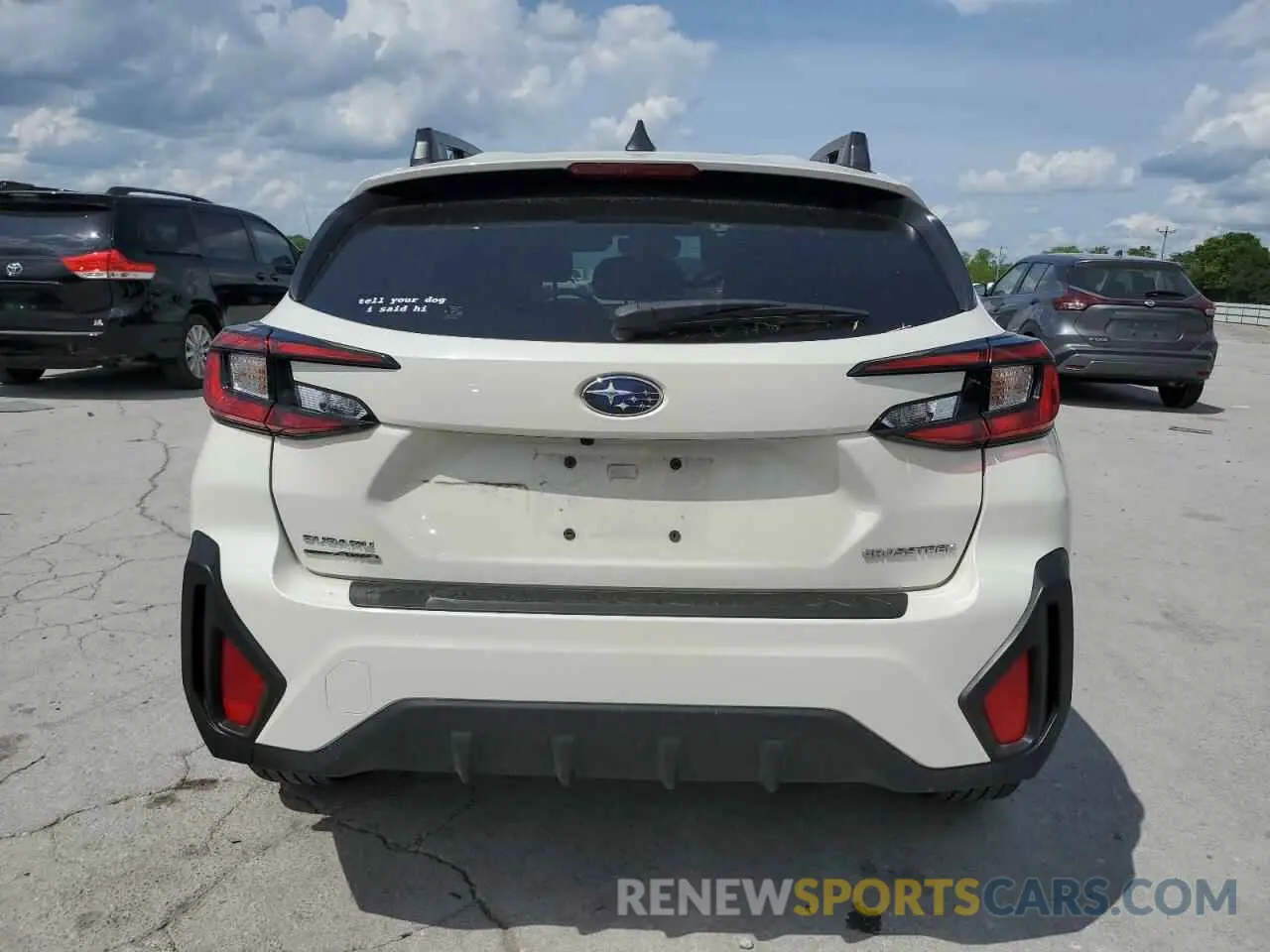 6 Photograph of a damaged car JF2GUADCXR8295881 SUBARU CROSSTREK 2024