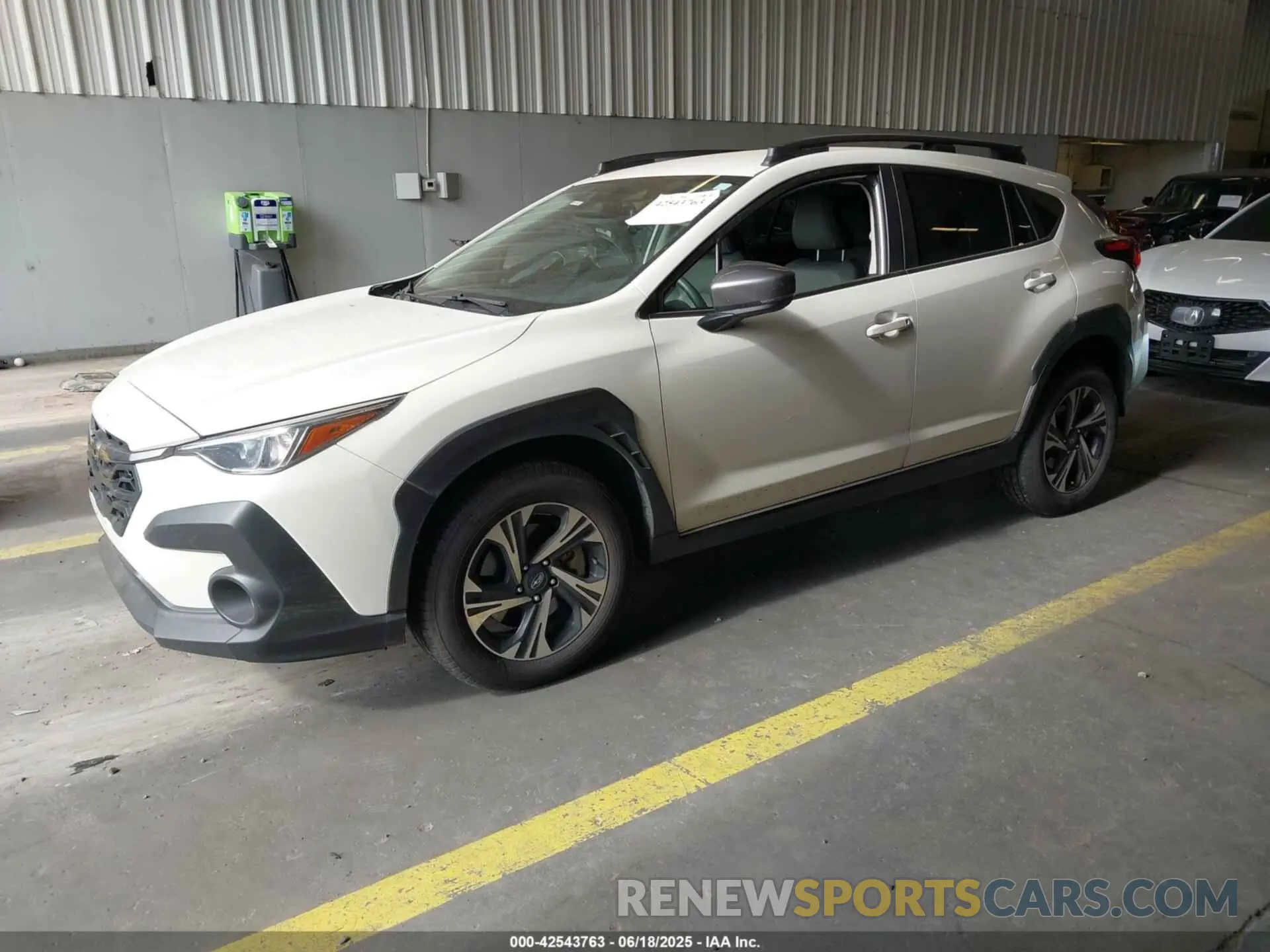 2 Photograph of a damaged car JF2GUADCXR8393292 SUBARU CROSSTREK 2024